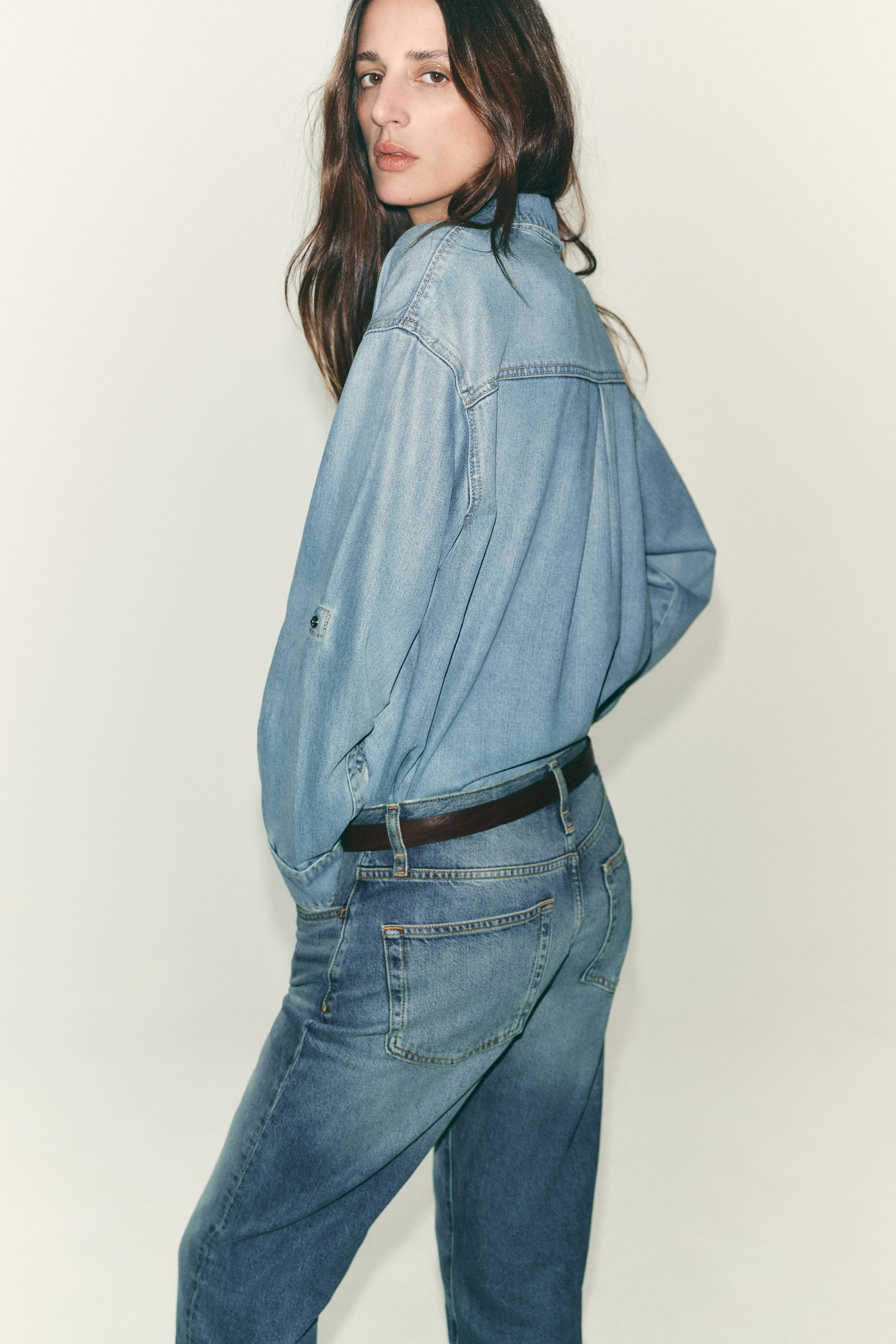 OVERSIZED DENIM SHIRT