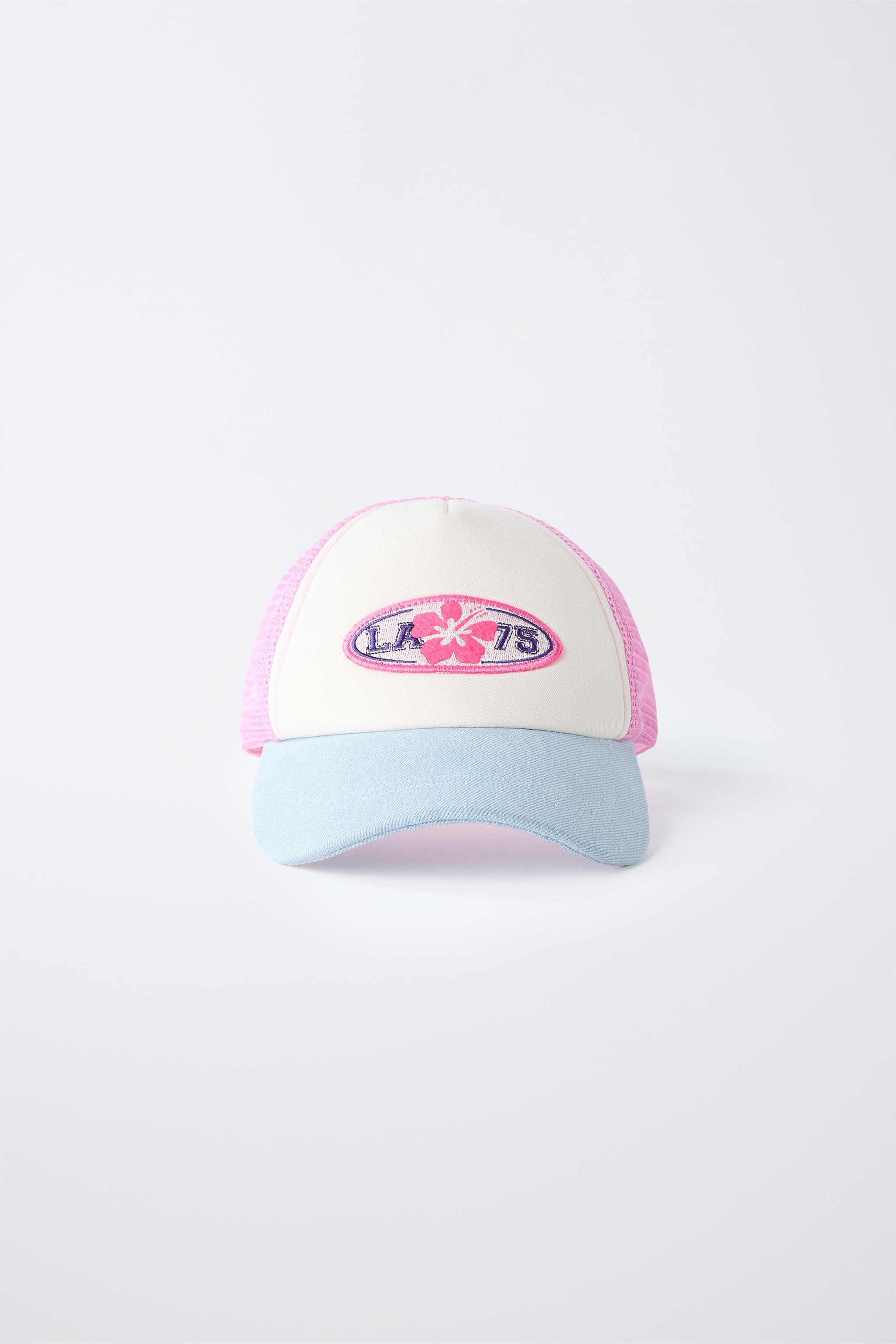6-14 YEARS/ EMBROIDERED MESH CAP