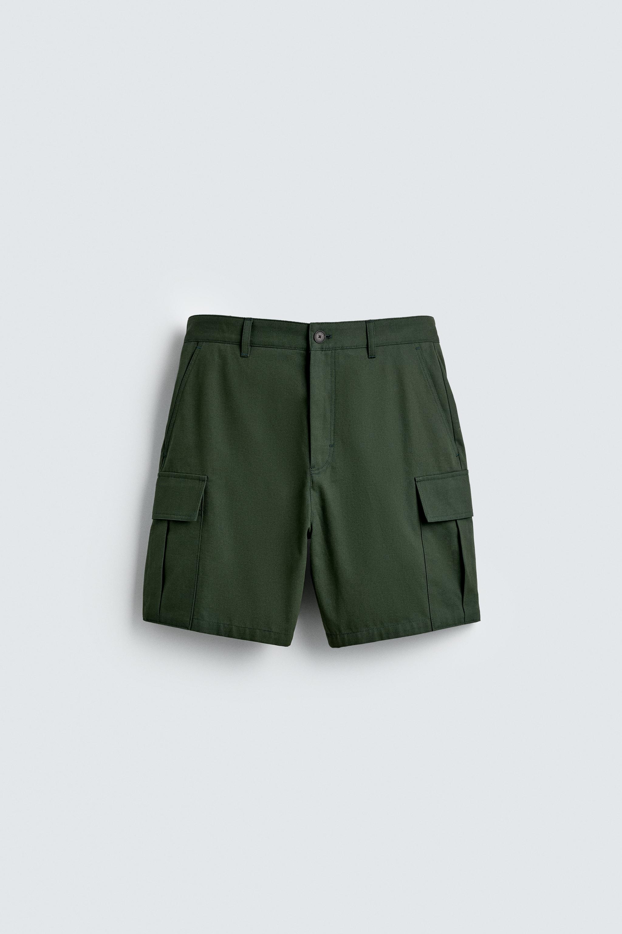 REGULAR FIT CARGO SHORTS