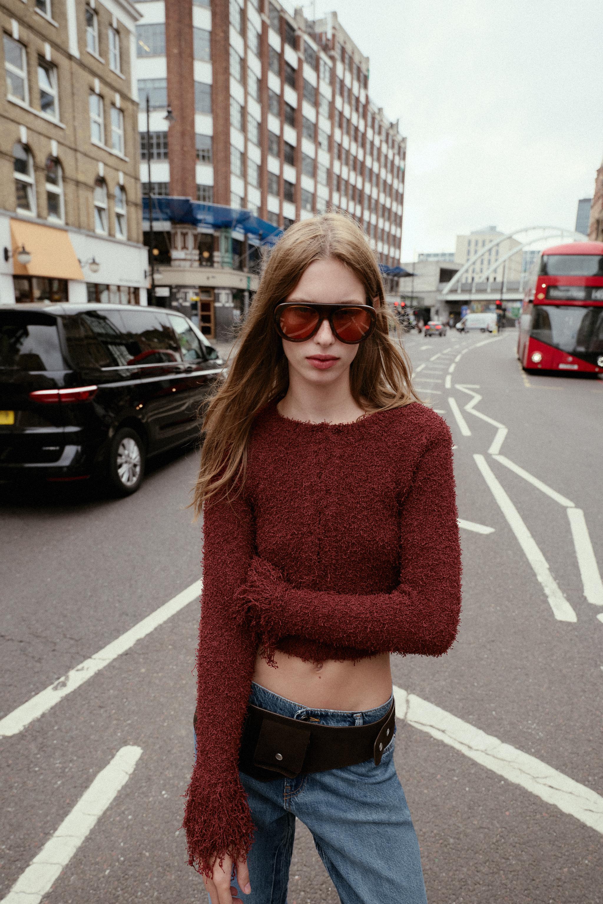 FRINGED KNIT CARDIGAN