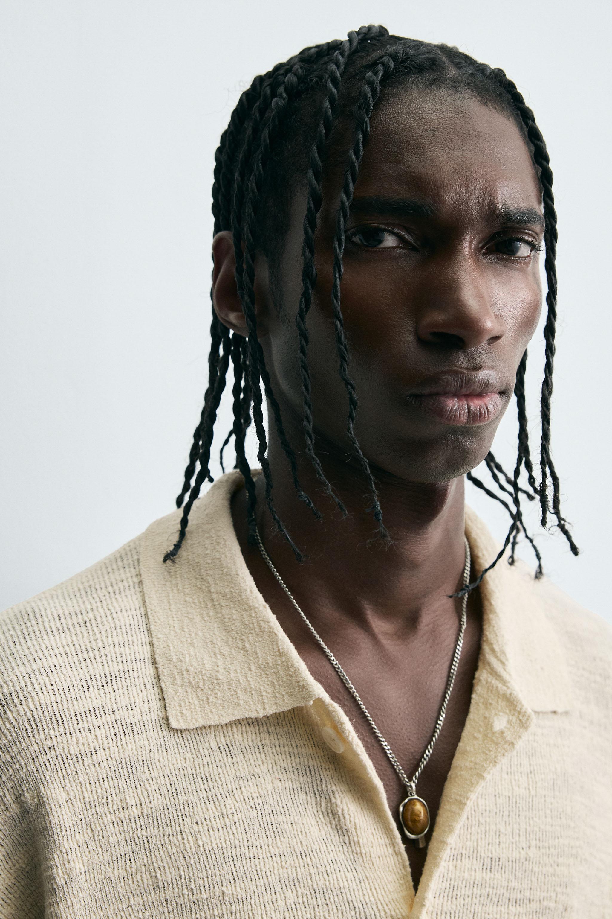 IRREGULAR KNIT SHIRT