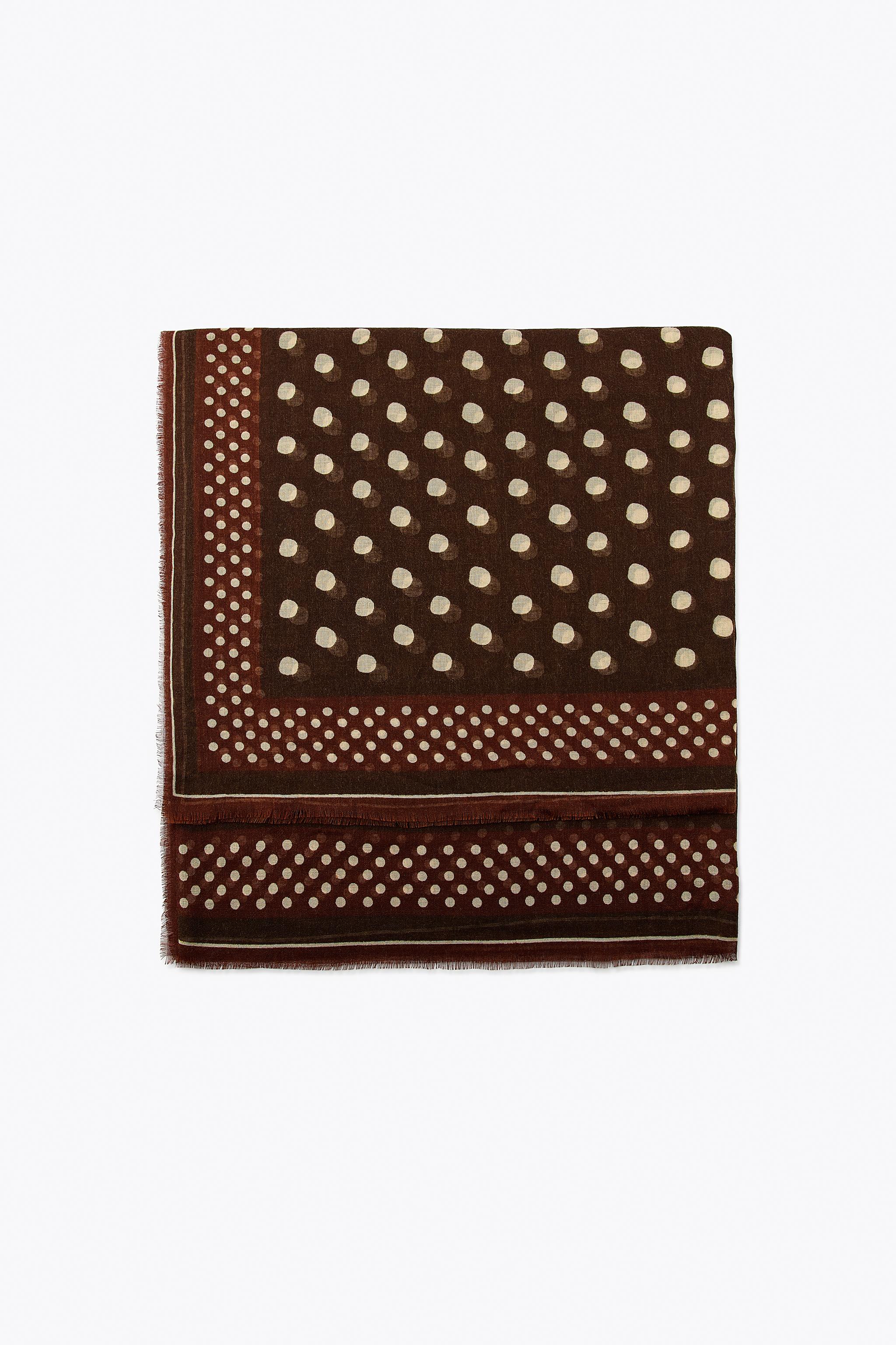 DOT PRINT SCARF