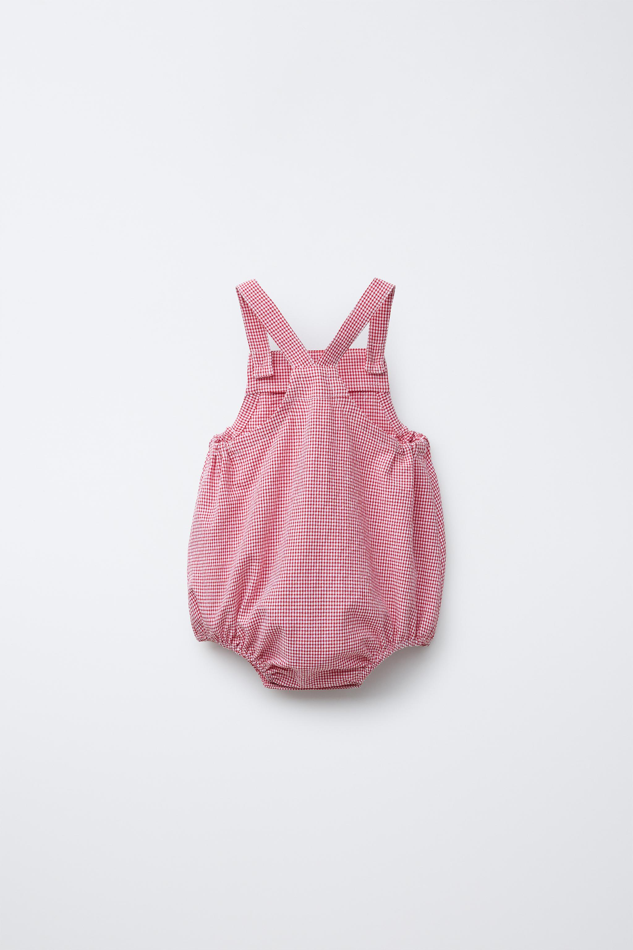 GINGHAM ROMPER