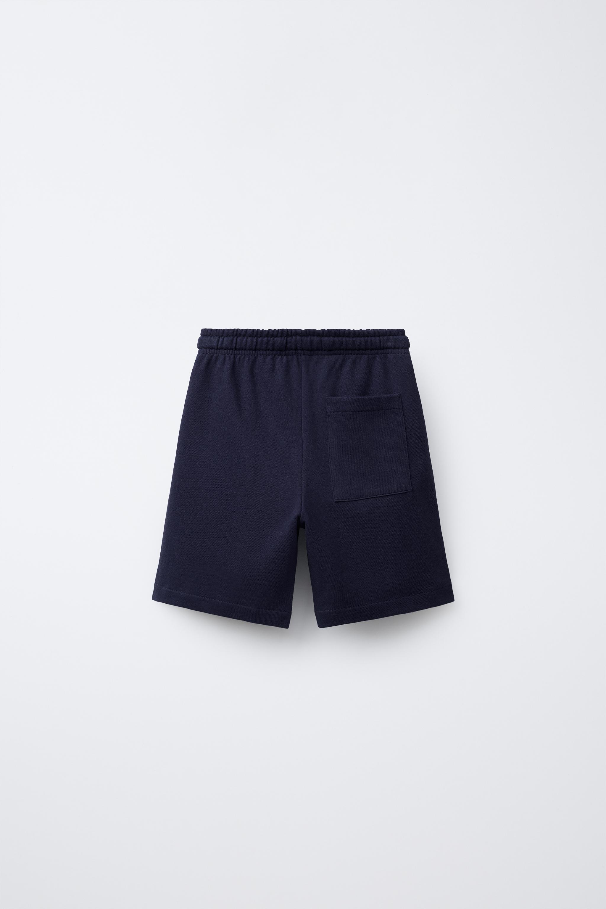 CONTRAST PIPING JOGGING SHORTS