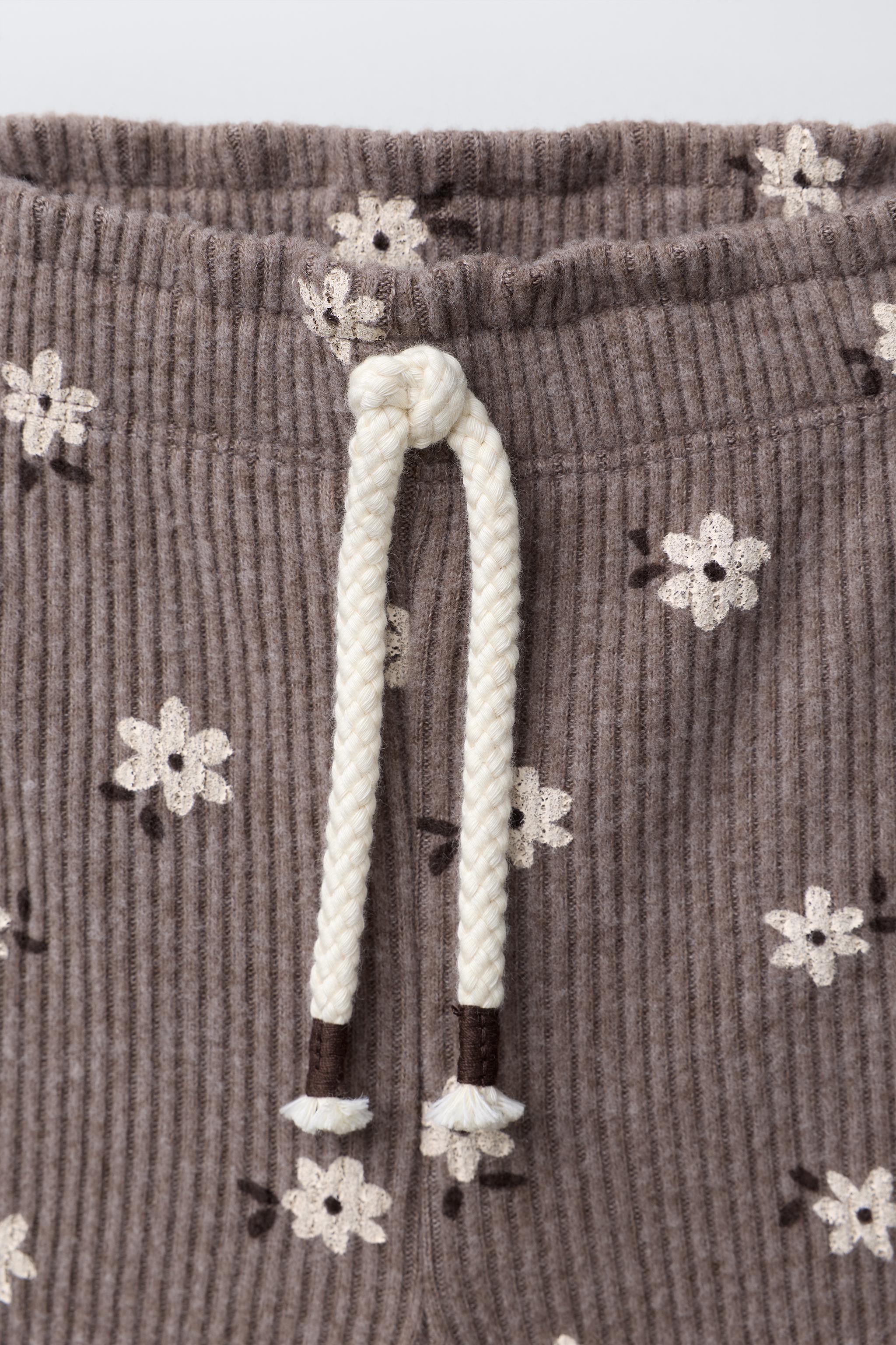 PRINTED SOFT FLARE PANTS