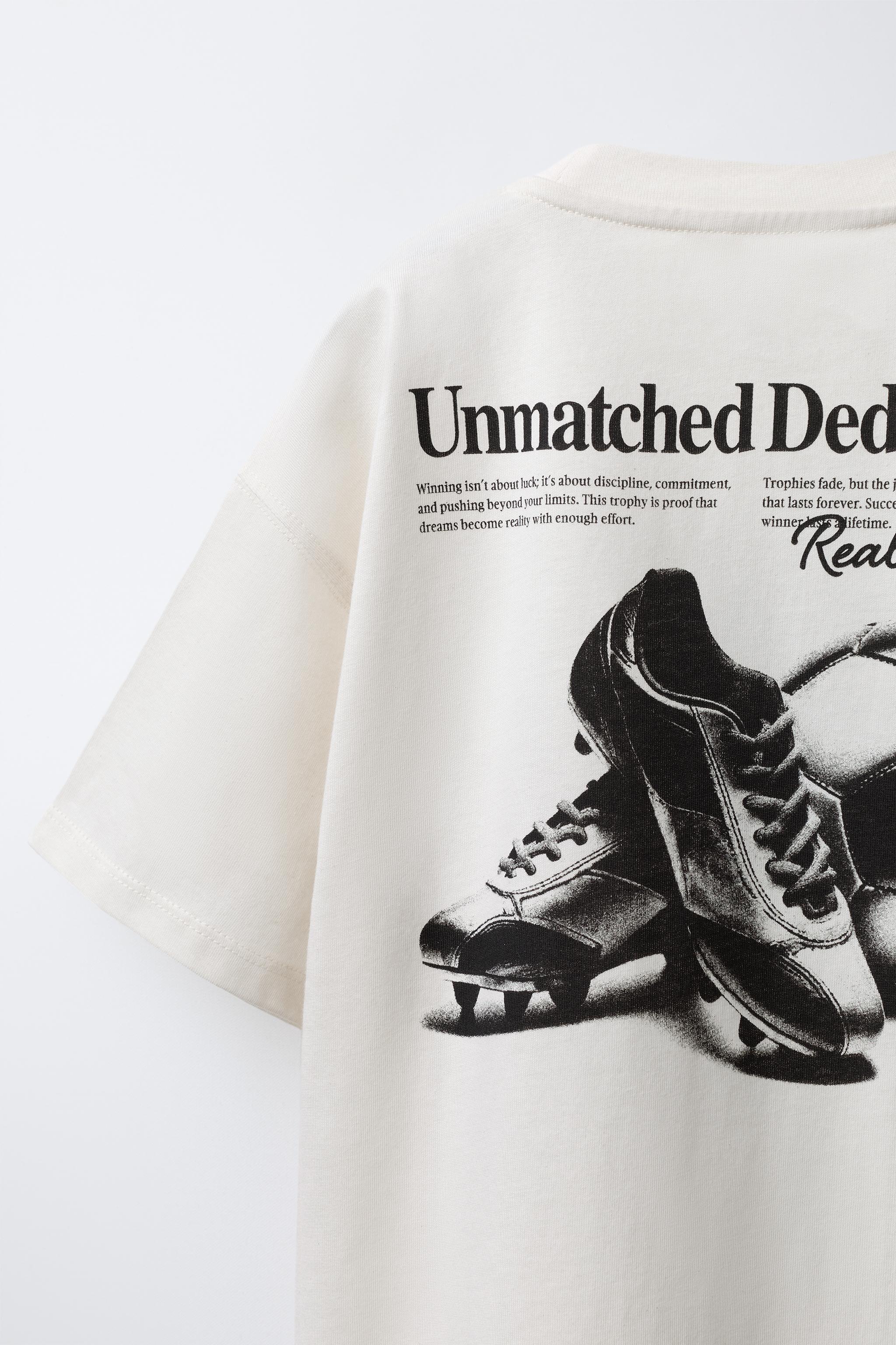 FOOTBALL PRINT T-SHIRT