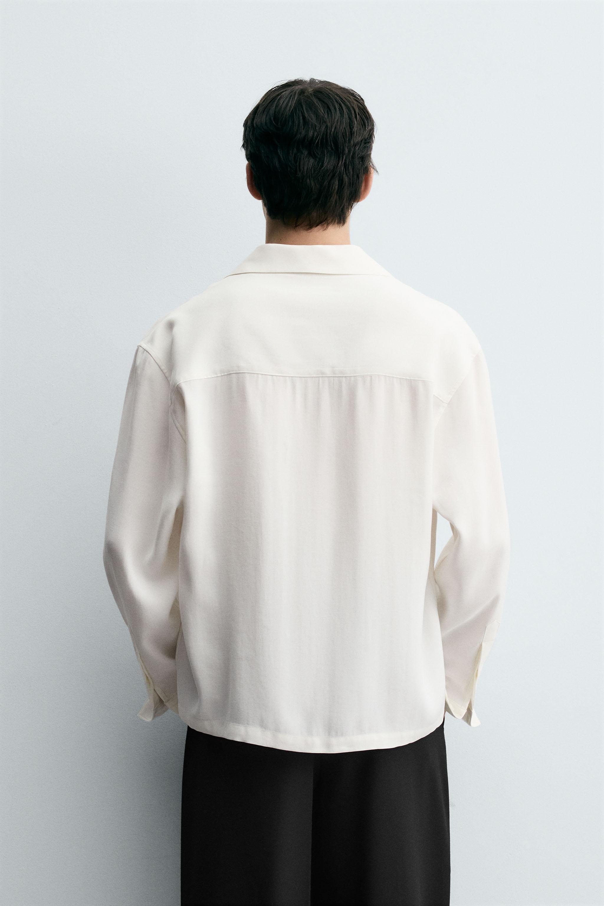 BOXY FIT FLOWY SHIRT