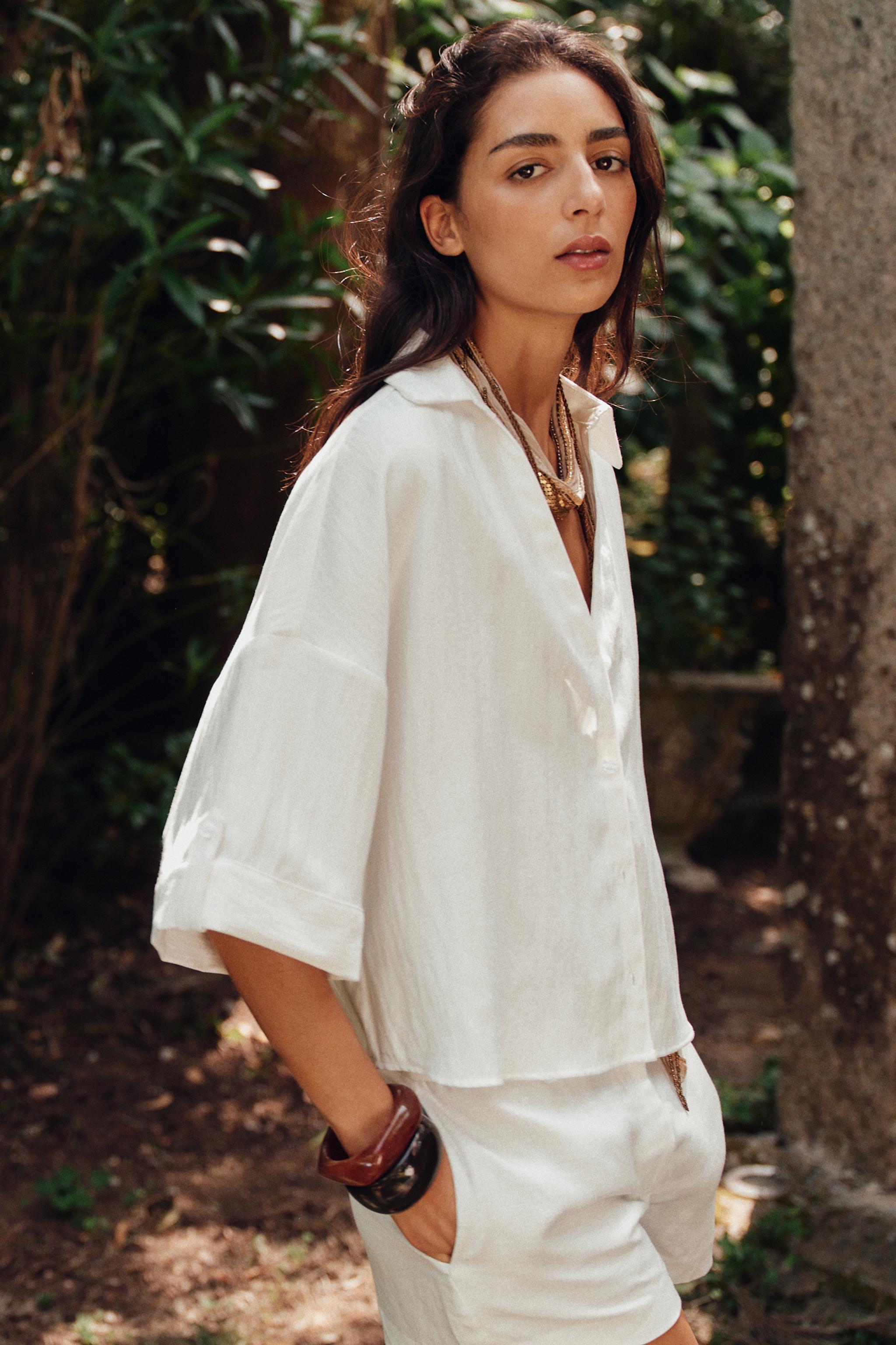 WIDE SHORT SLEEVE SHIRT