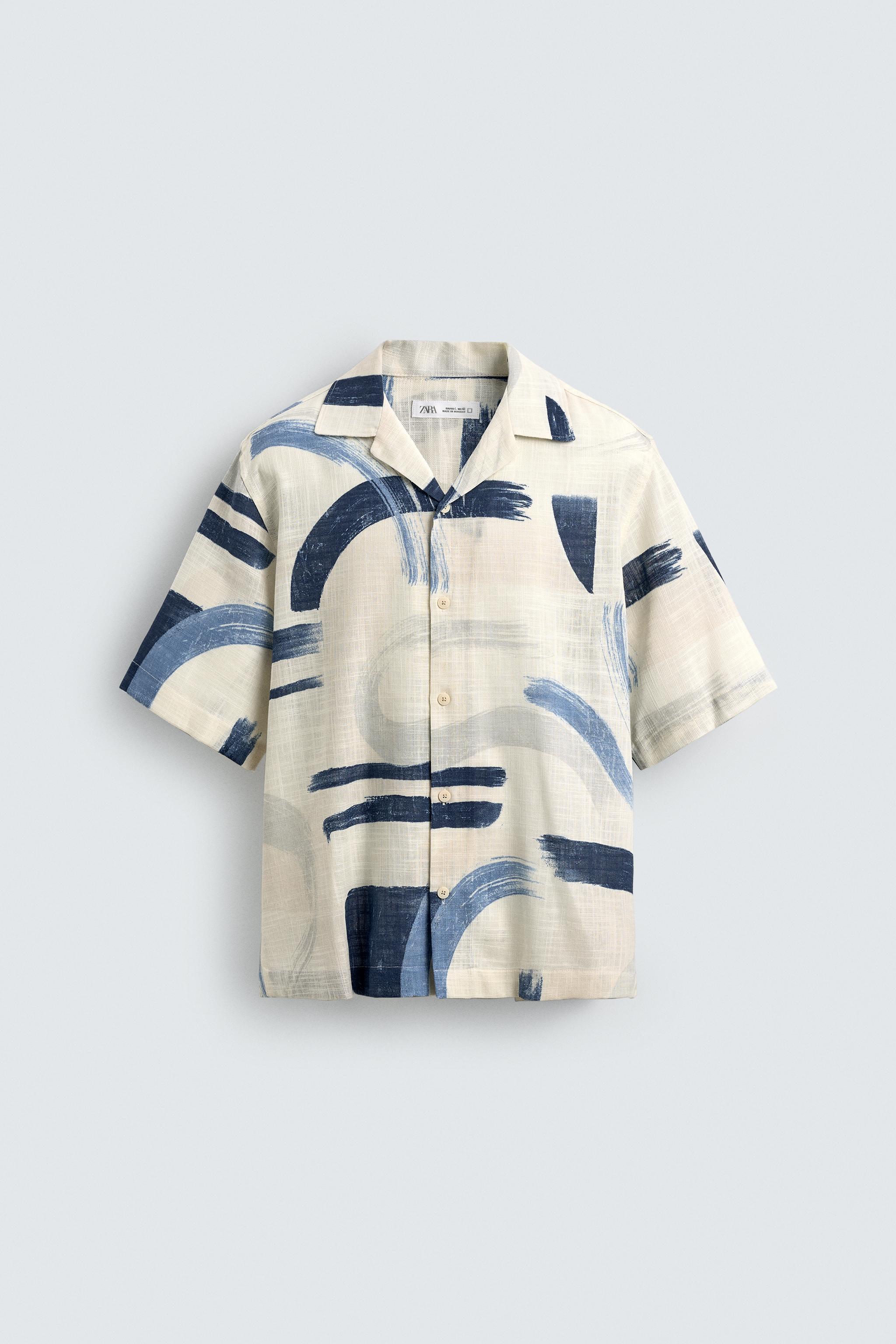 ABSTRACT PRINT SHIRT