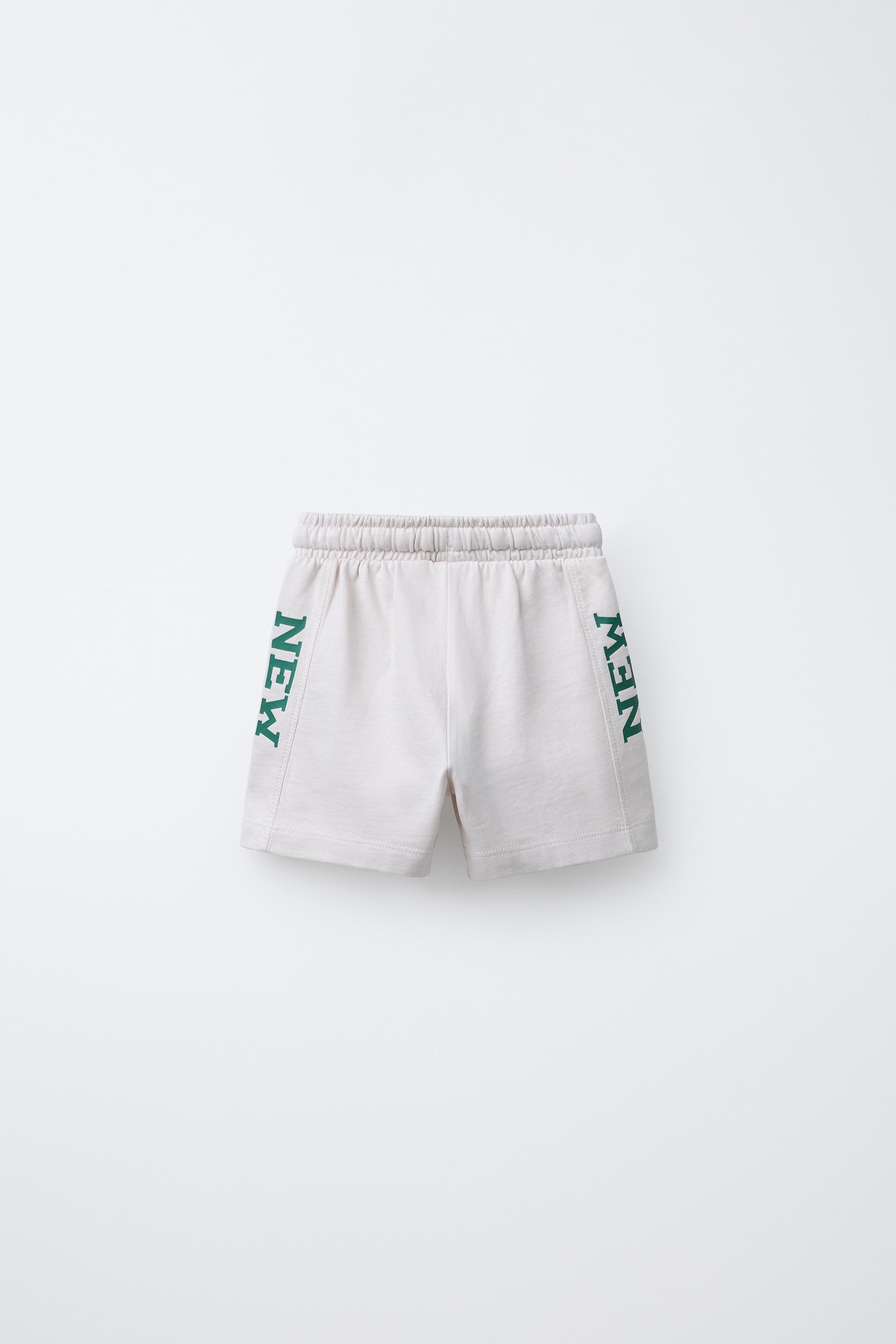 TEXT JOGGING SHORTS