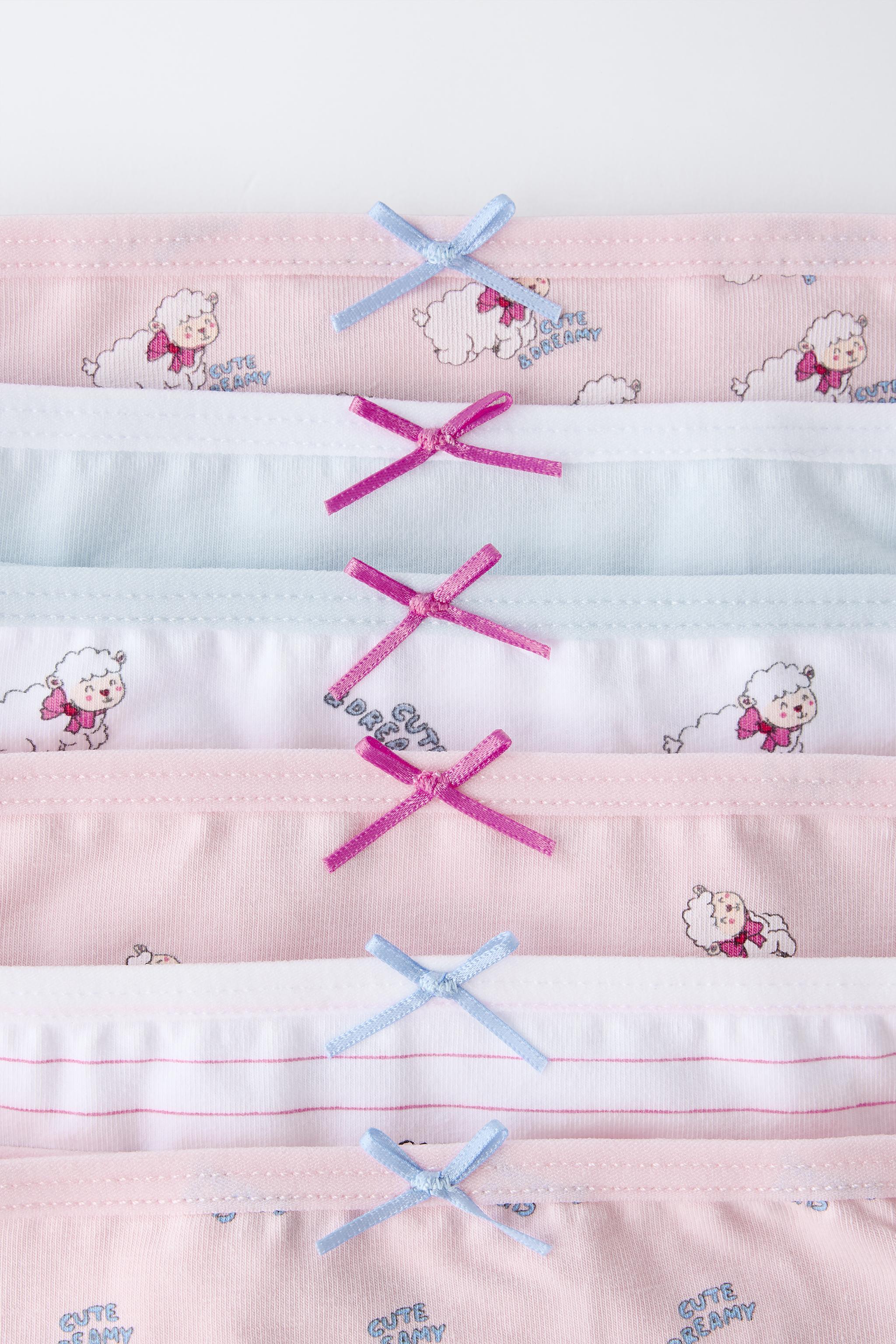 2-6 YEARS/ SIX-PACK OF SHEEP UNDERWEAR