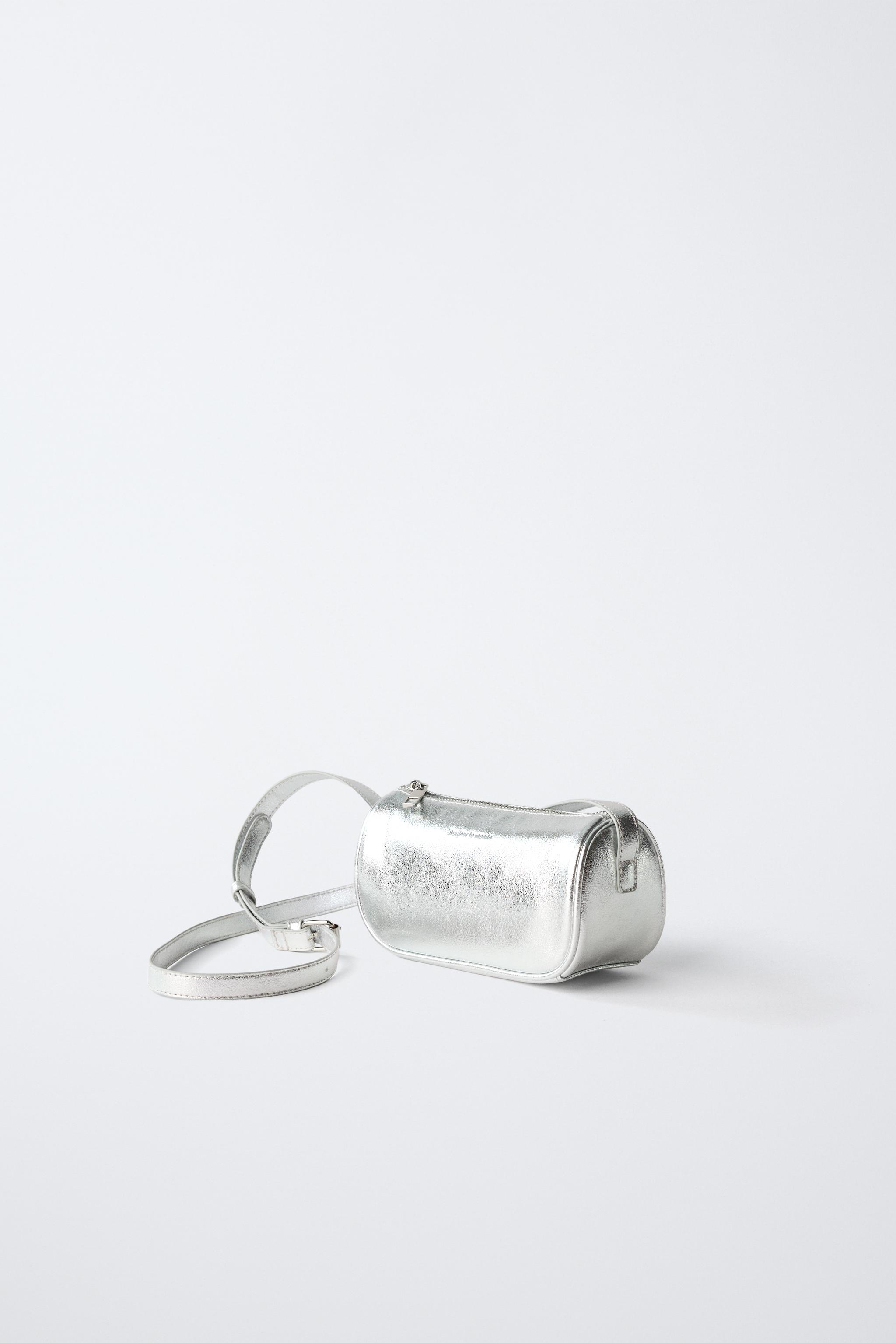 METALLIC CROSSBODY BAG