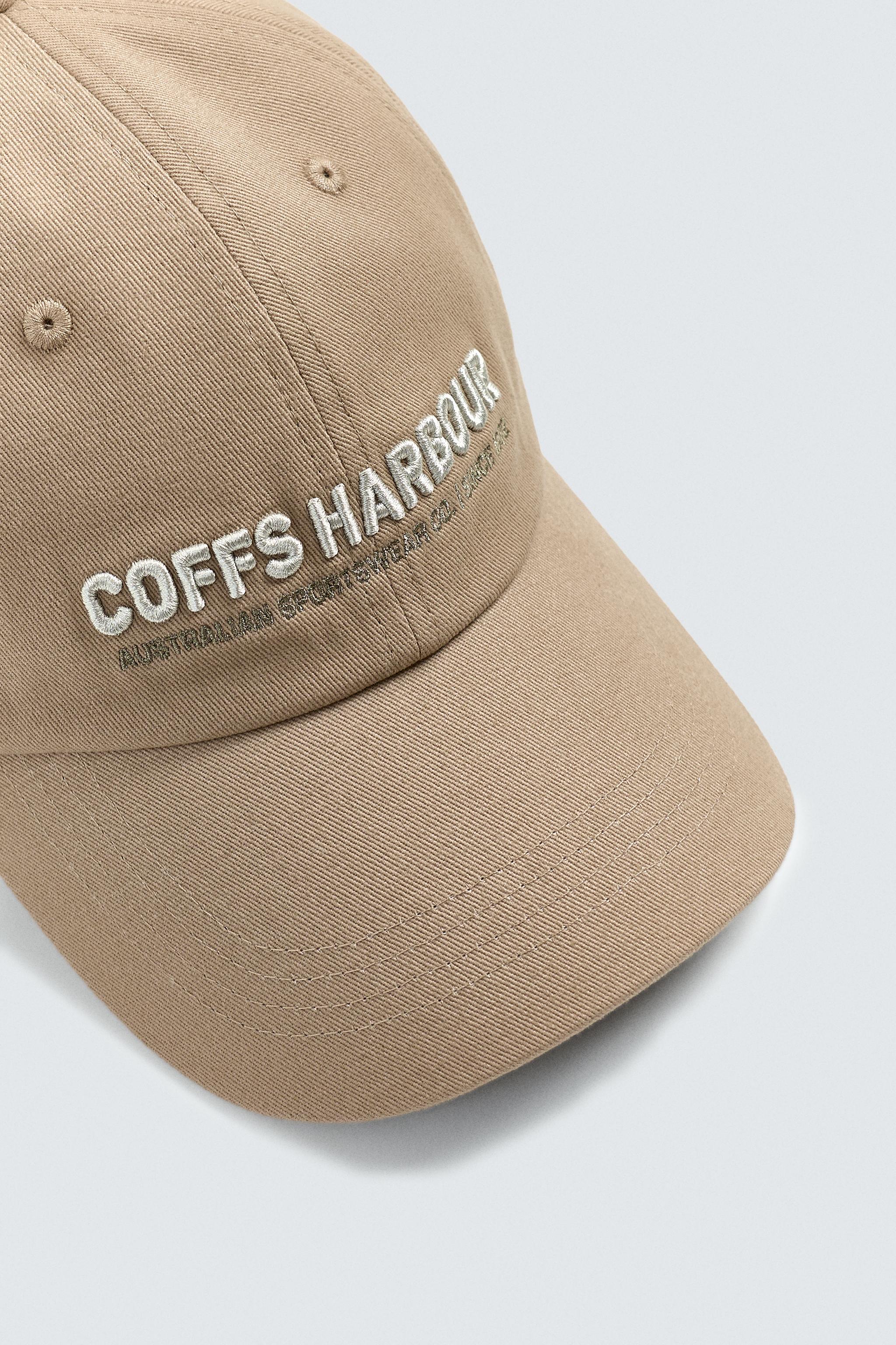 EMBROIDERED TEXT CAP