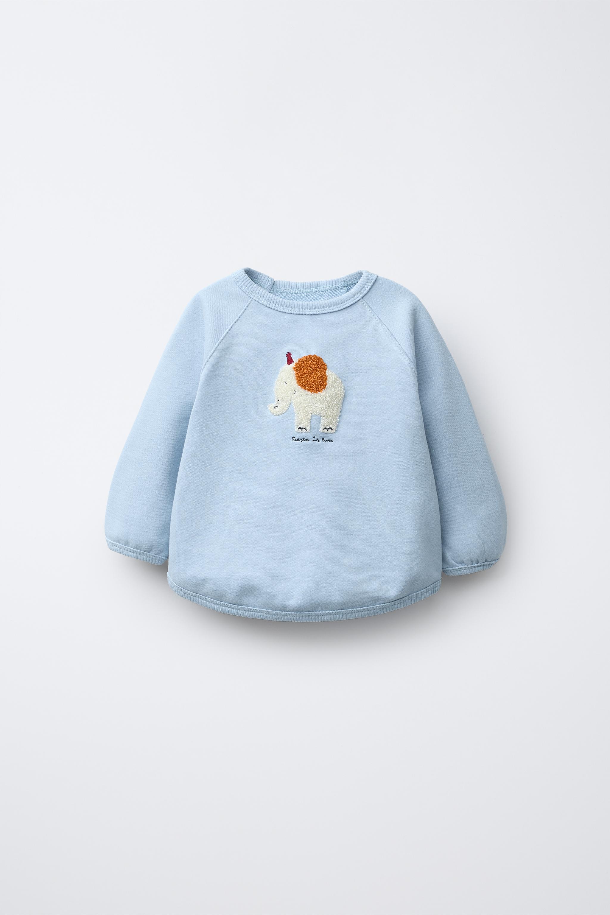 TERRY PATCH SWEATSHIRT