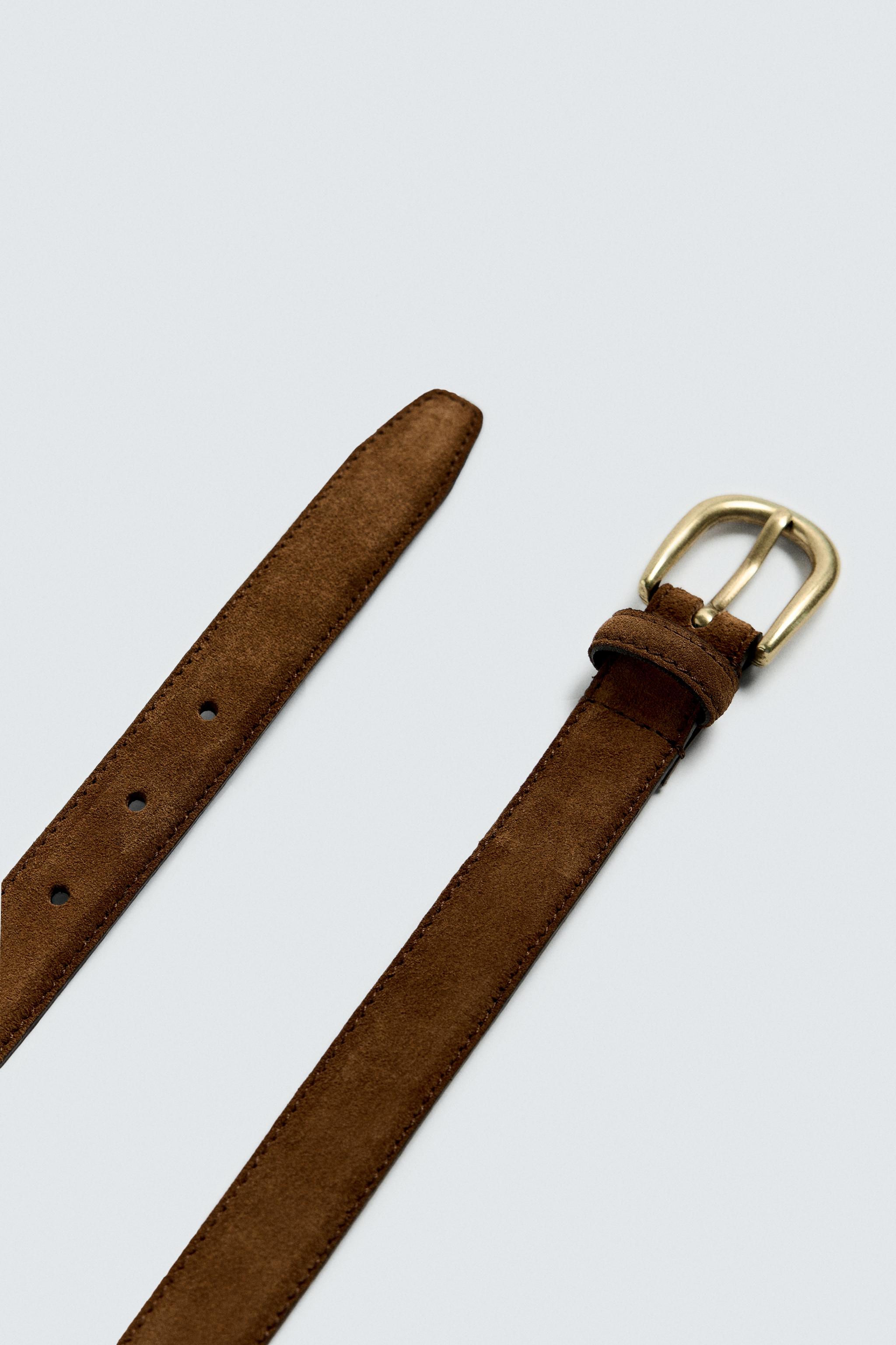 SPLIT LEATHER BELT