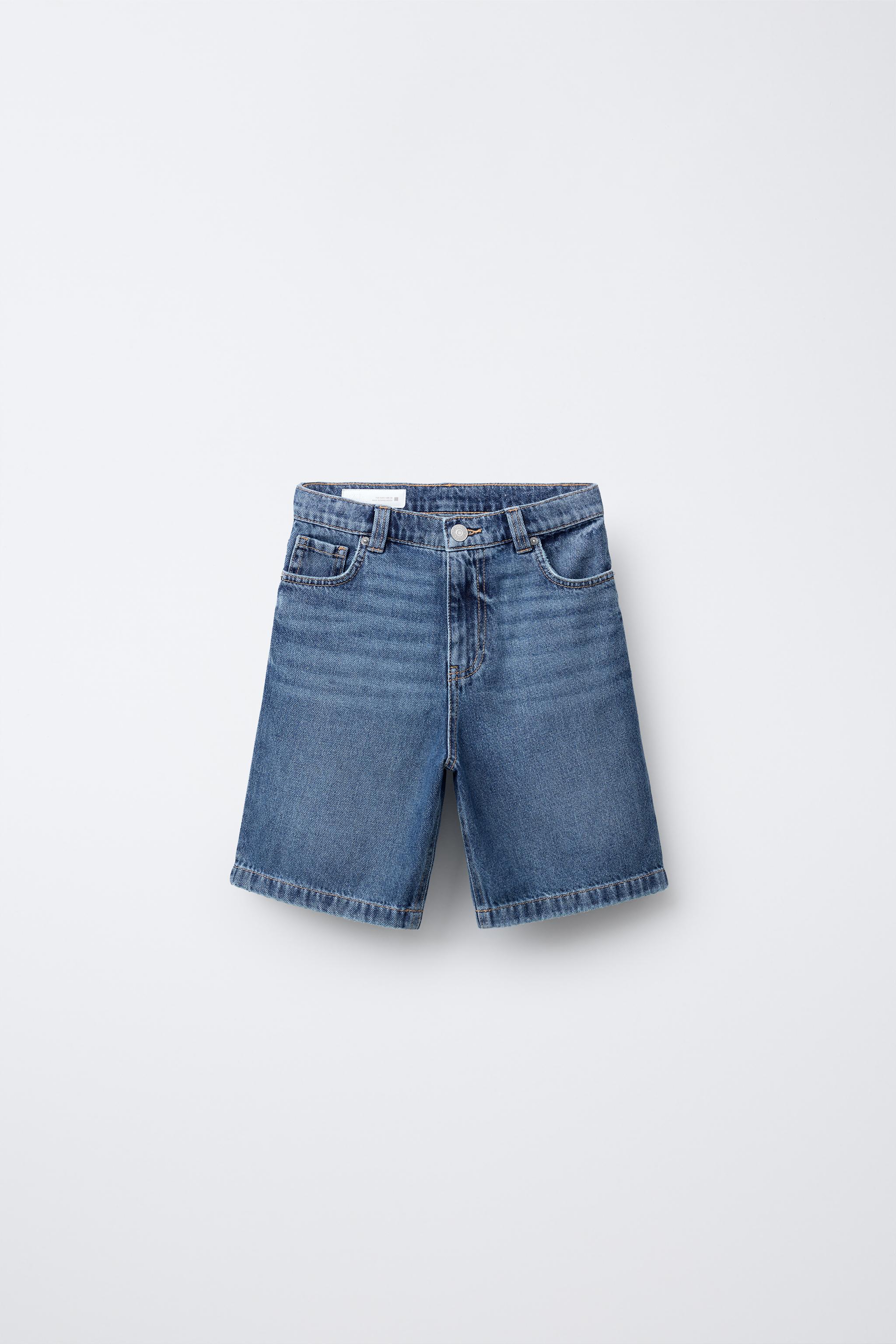 RELAXED BAGGY DENIM SHORTS