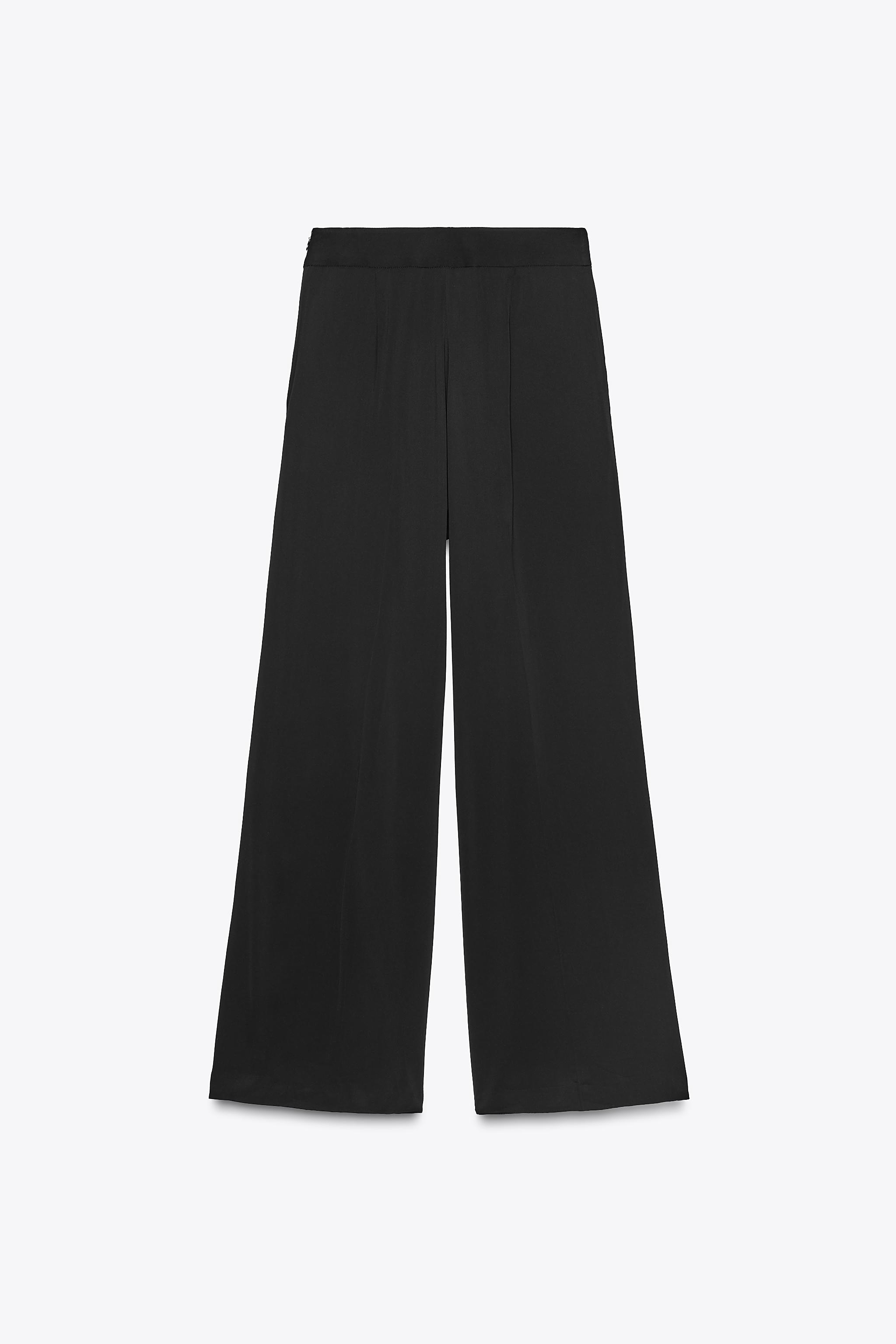 ZW COLLECTION FLOWY PANTS WITH DARTS