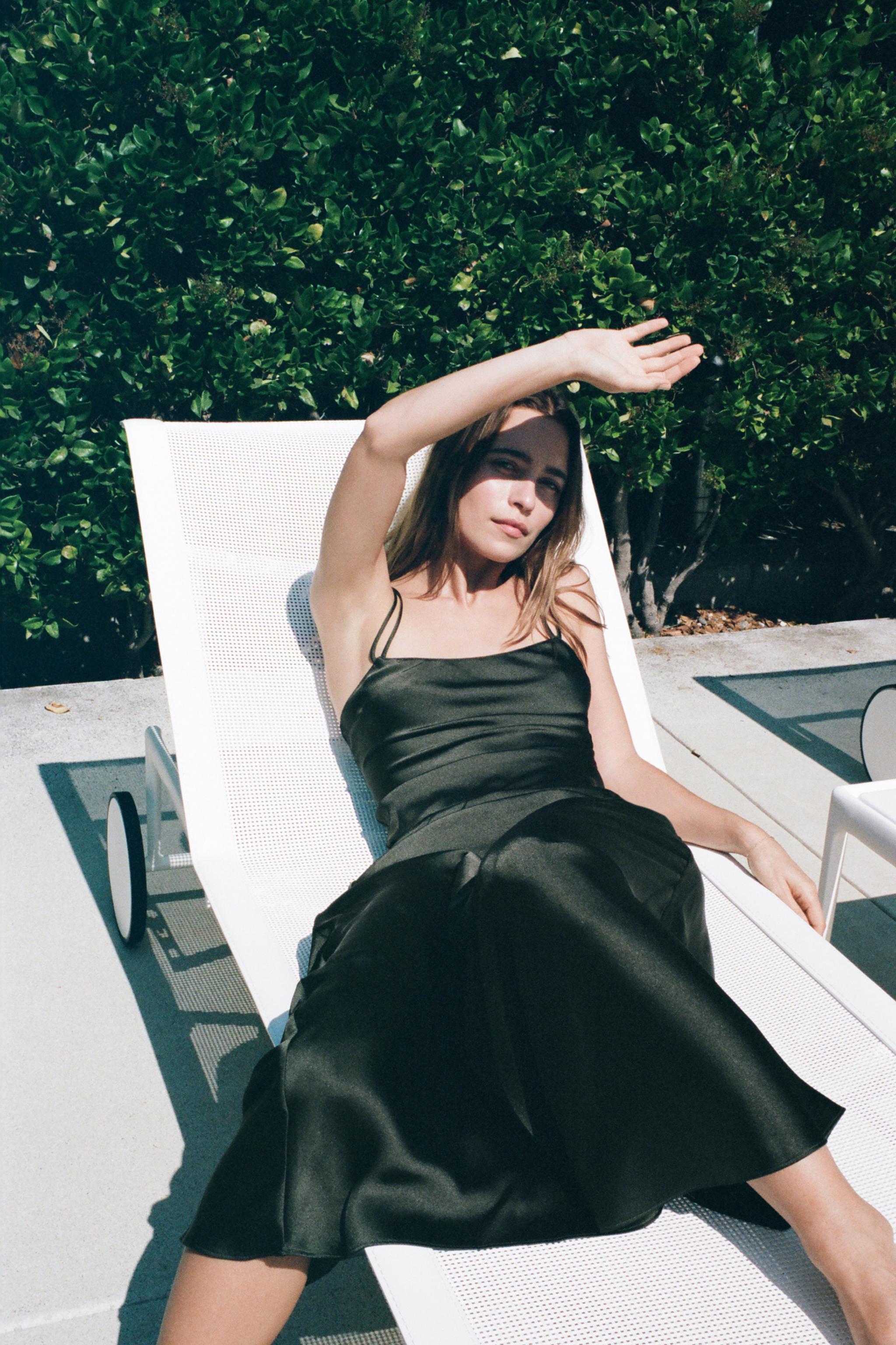 LIMITED EDITION SATIN LONG DRESS