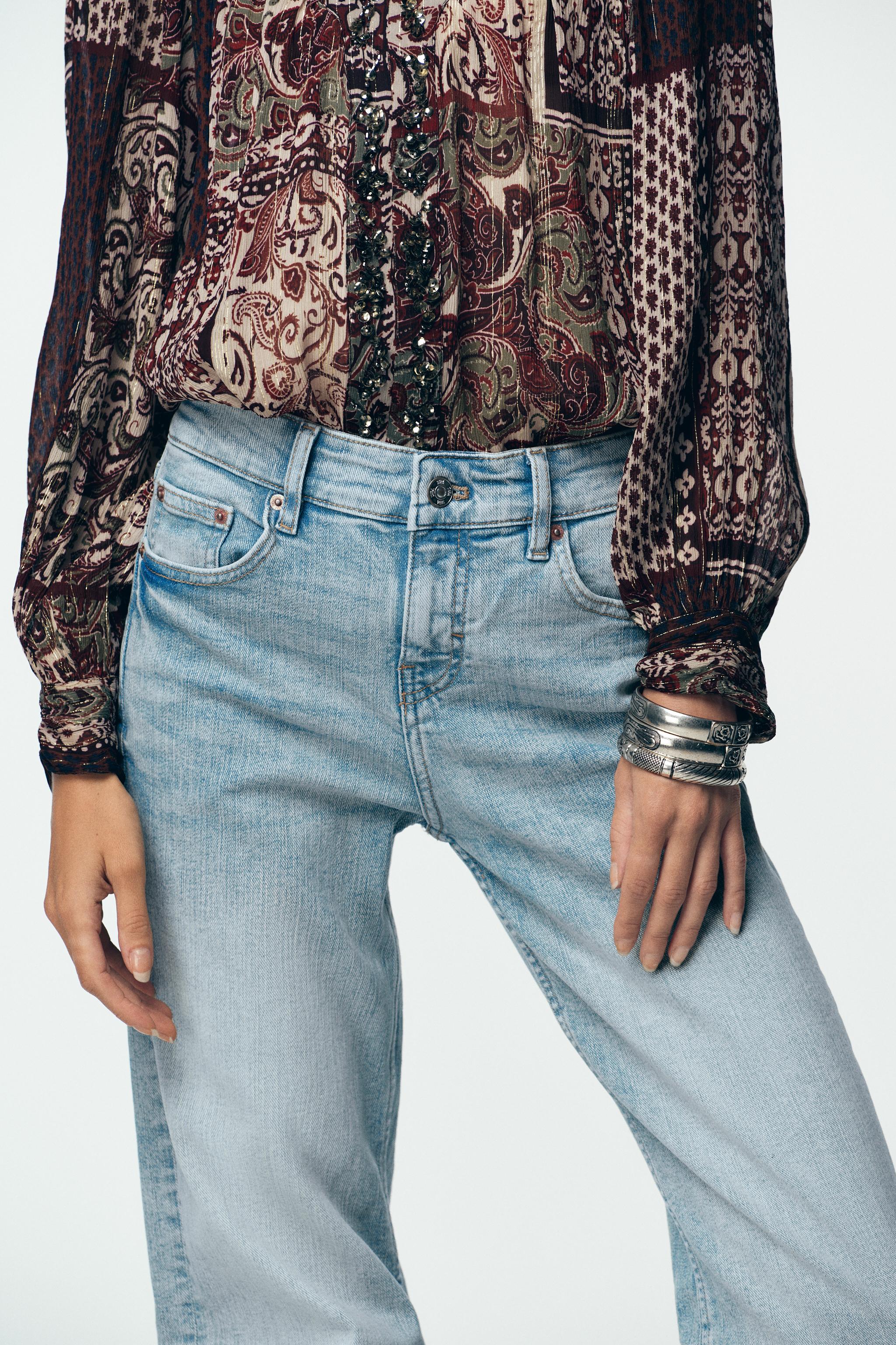 Z1975 LOW RISE FLARE FIT JEANS