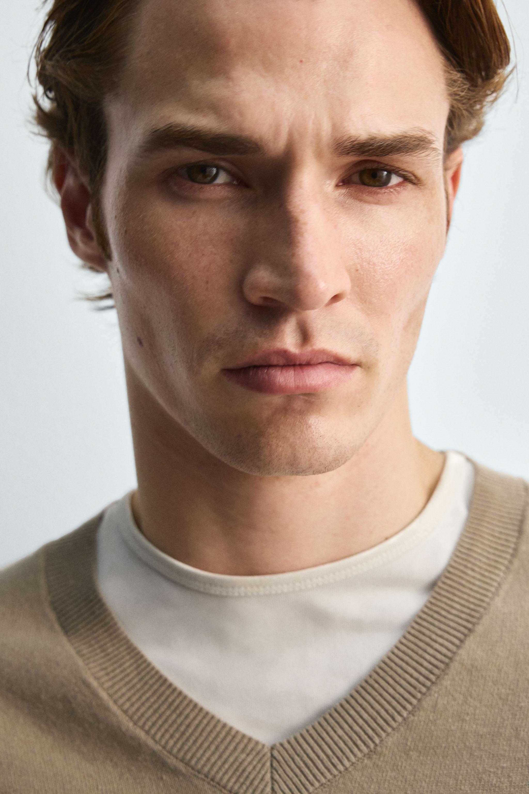 COTTON-RAMIE SWEATER