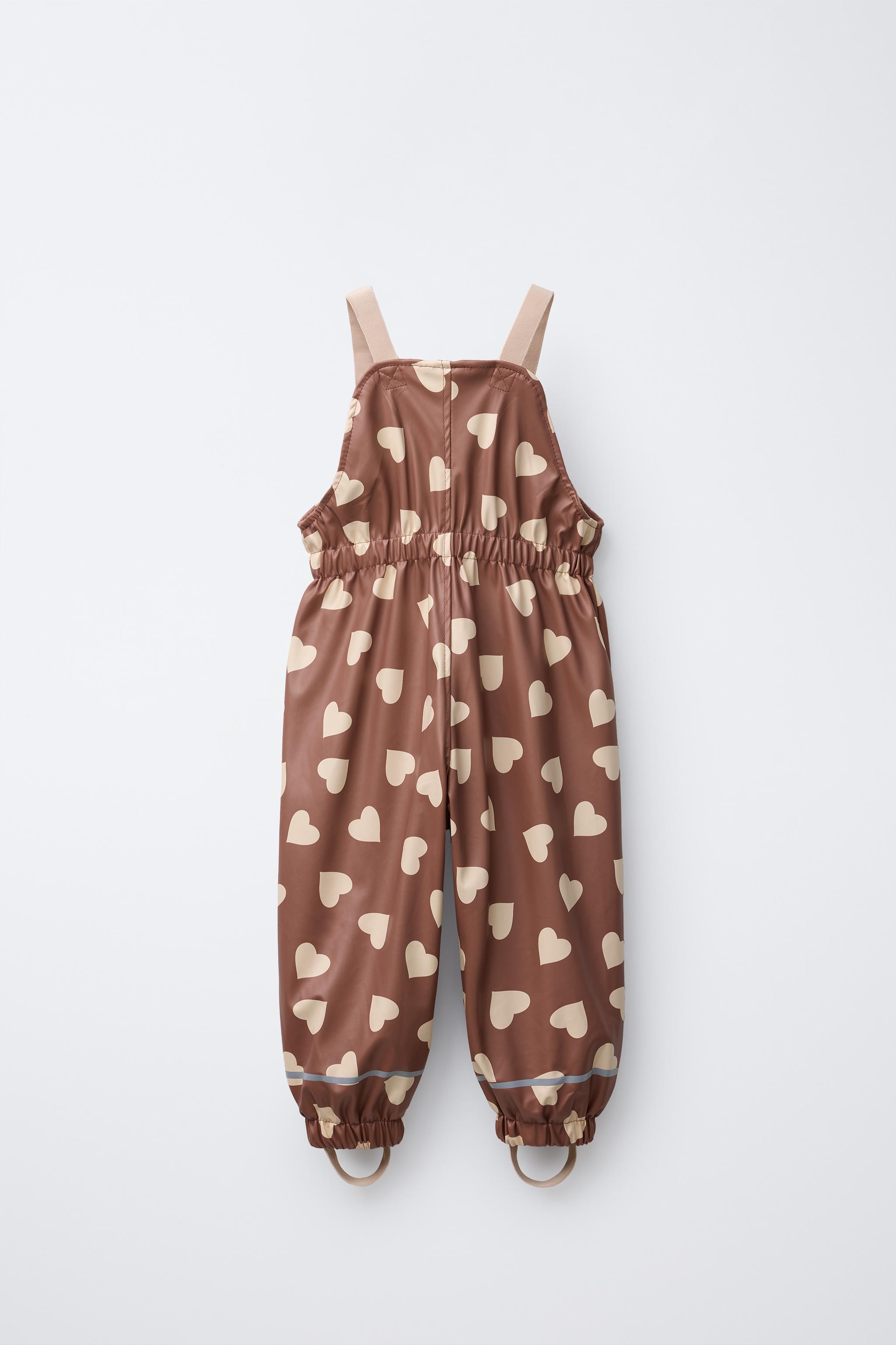 WATER RESISTANT PRINTED RUBBERIZED OVERALLS