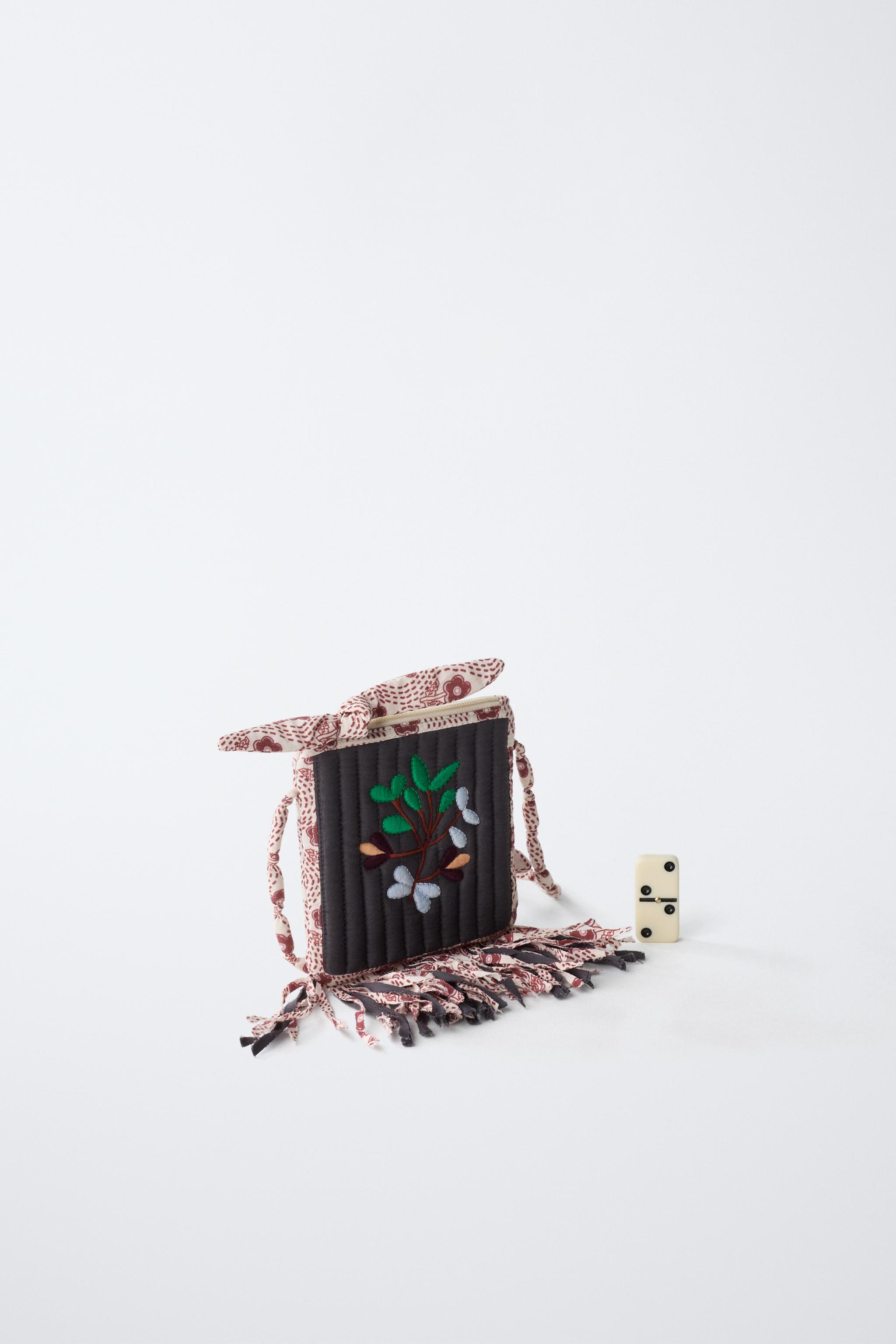 FRINGED CROSSBODY BAG