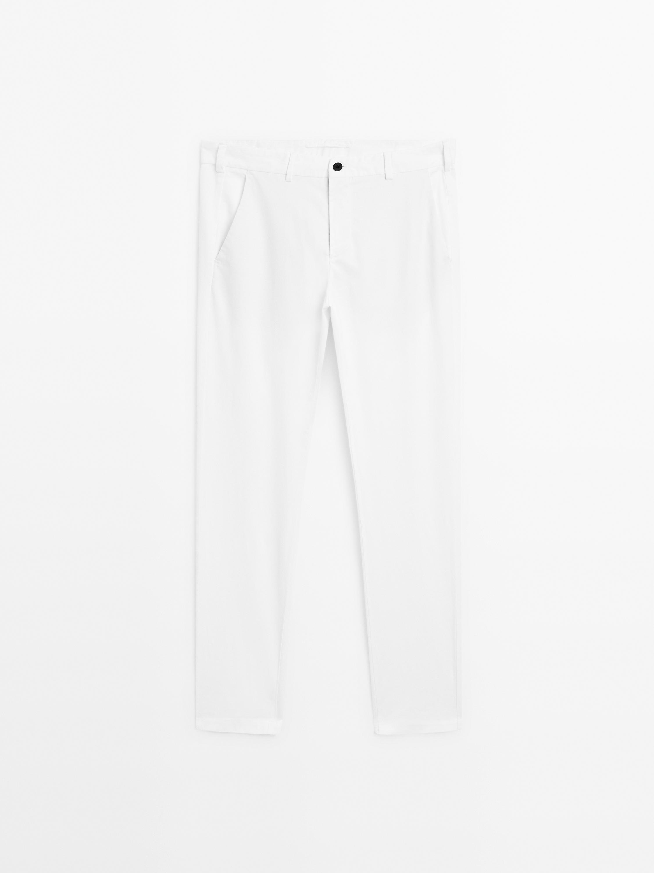 Slim fit trousers