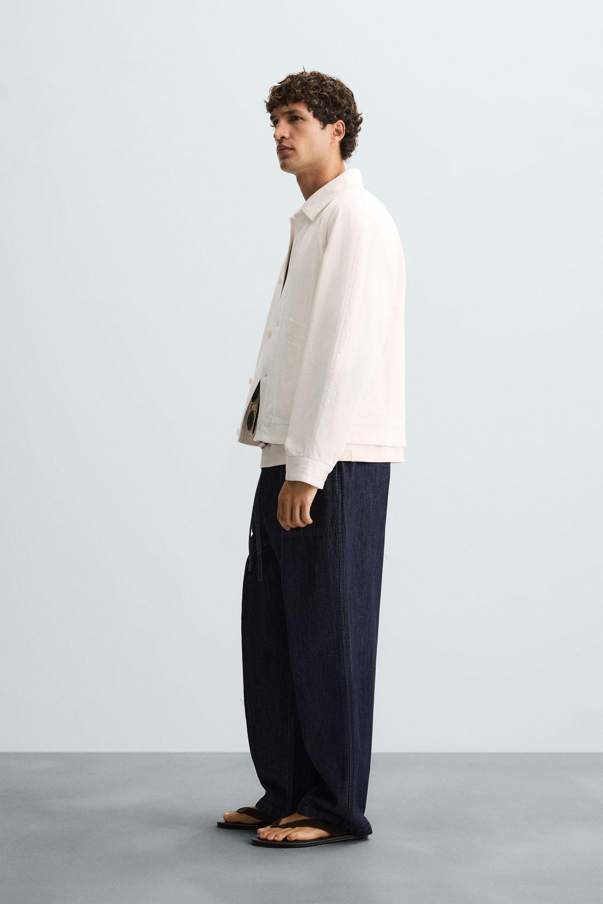 LINEN-COTTON JACKET