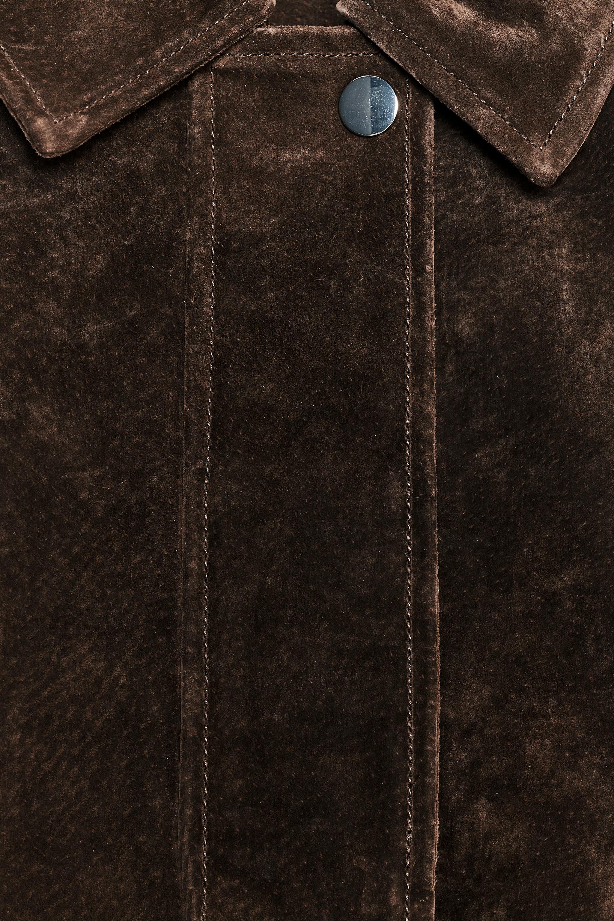 100% LEATHER SHORT JACKET