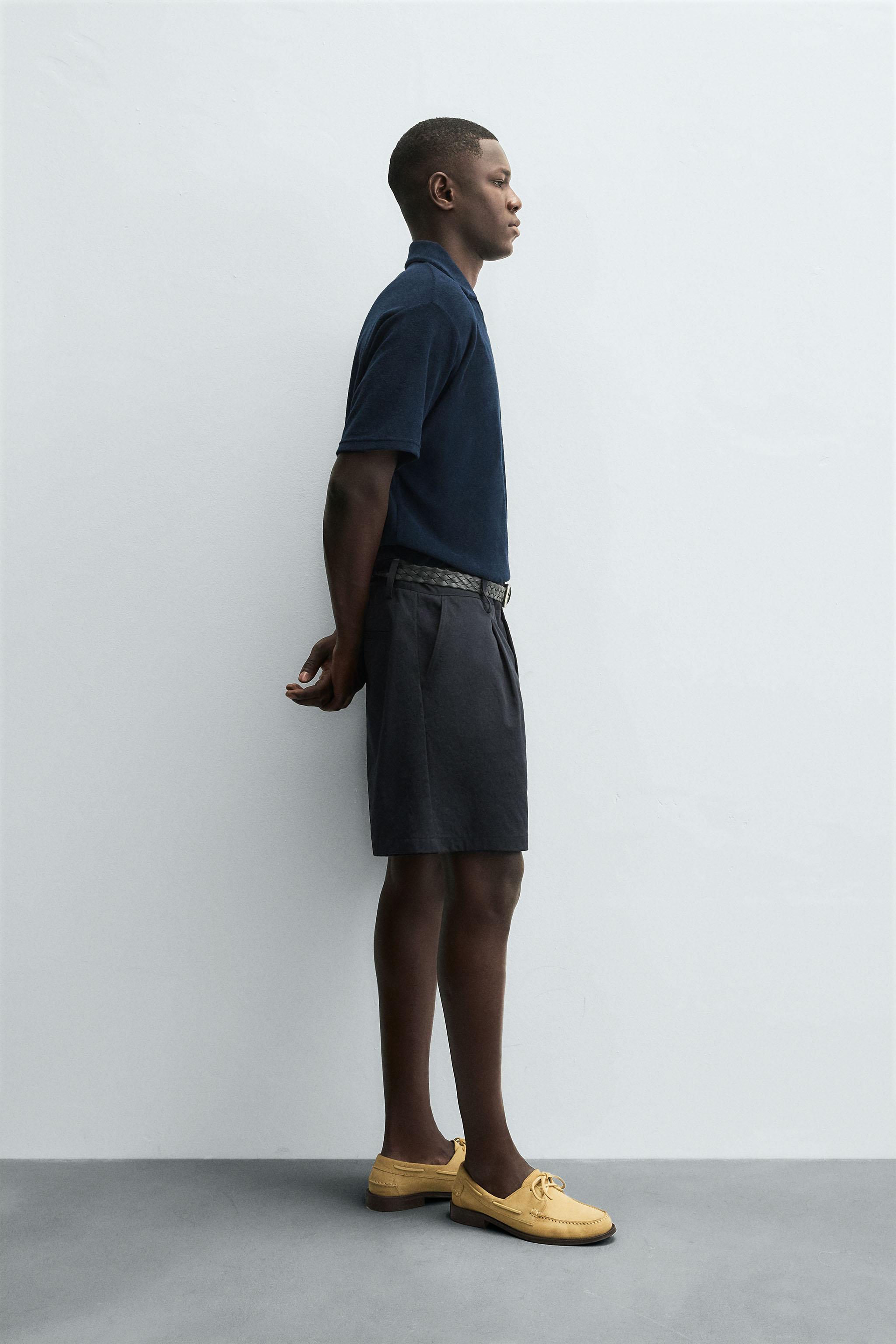 REGULAR FIT TERRY POLO