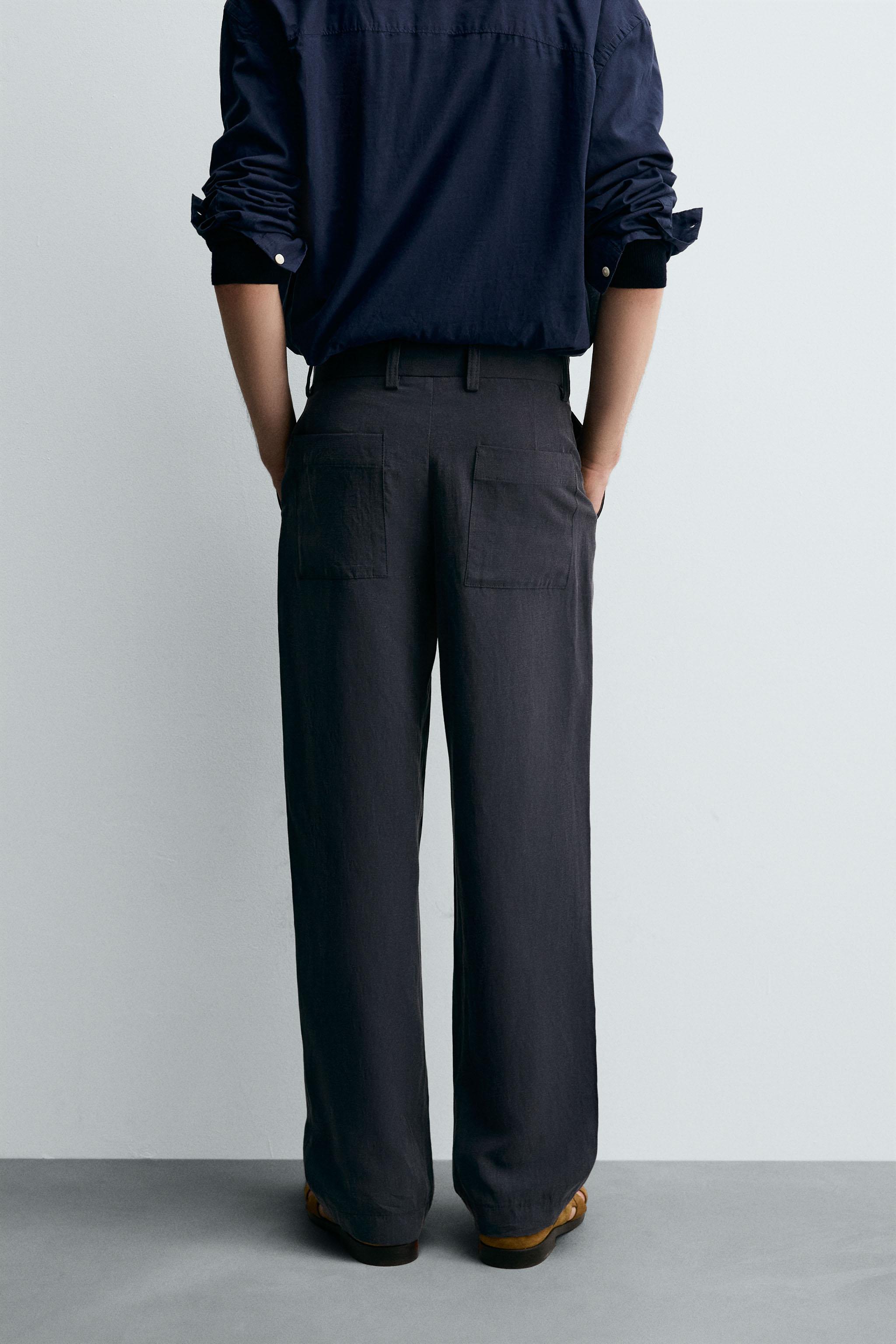 FLOWY STRAIGHT FIT PANTS