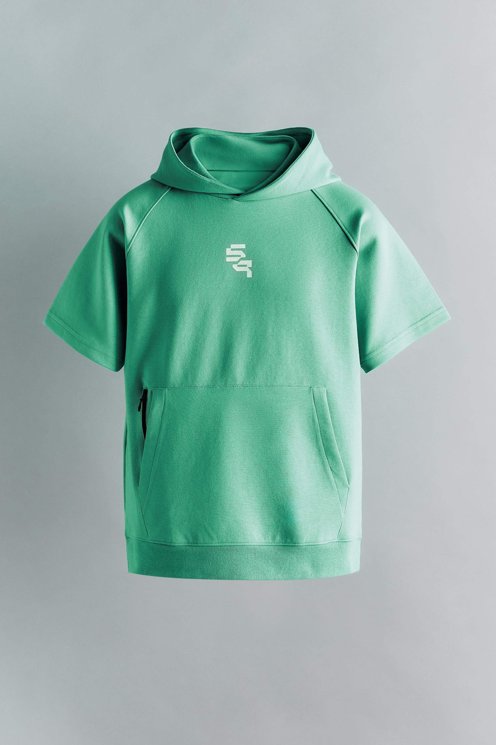 SPORTY INTERLOCK SWEATSHIRT