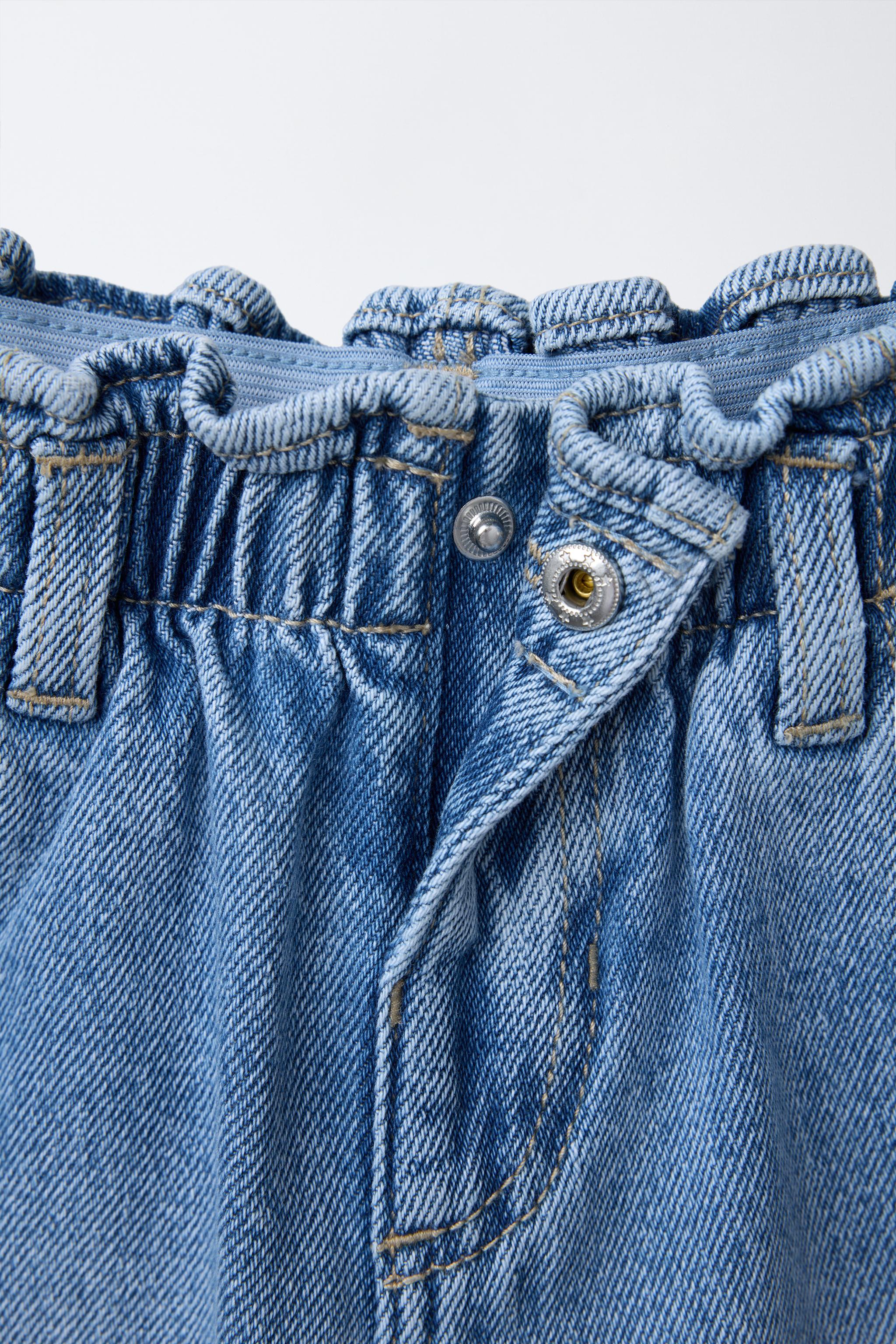 HEART POCKET PAPERBAG JEANS