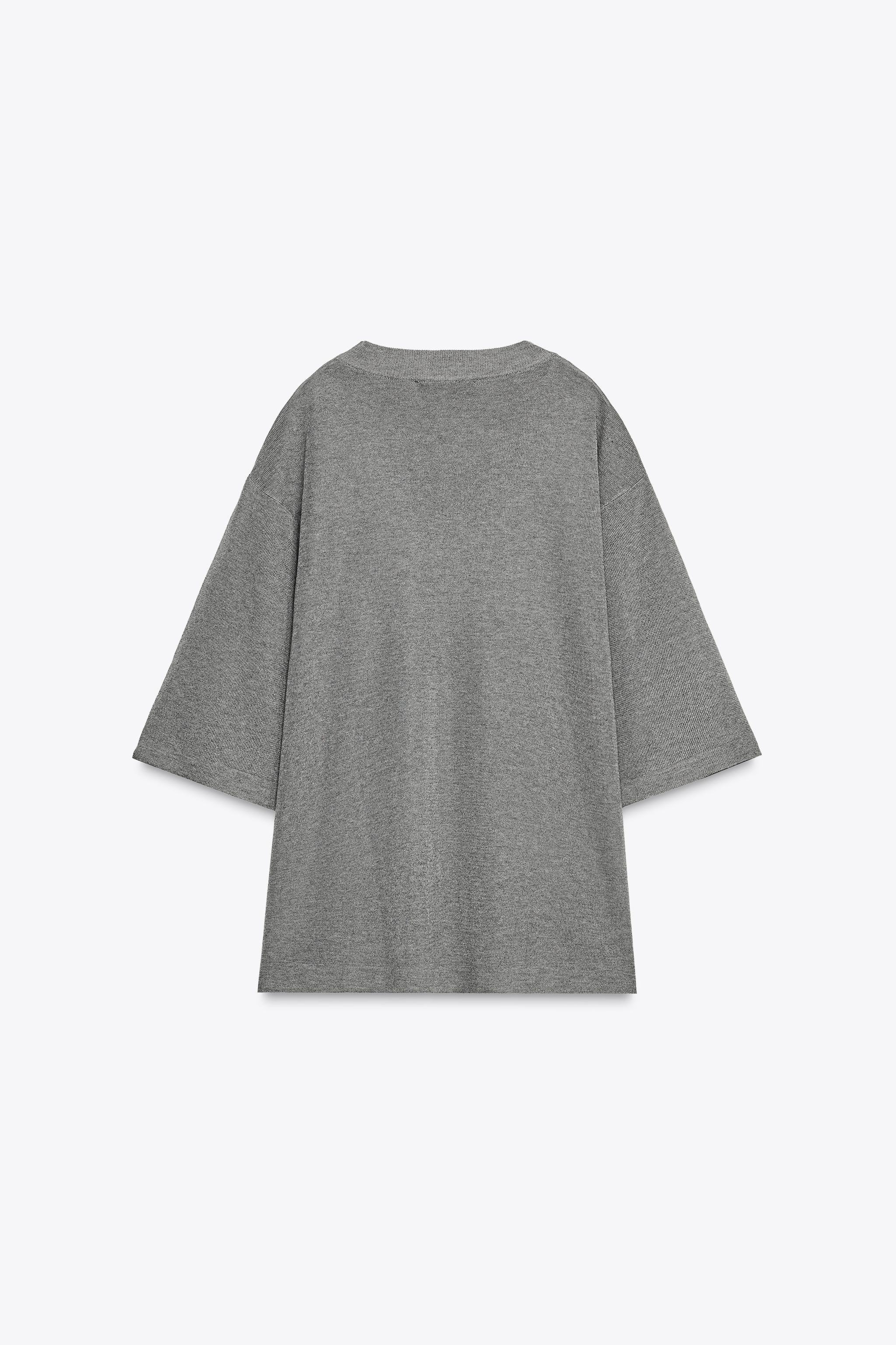 OVERSIZED BASIC KNIT TOP