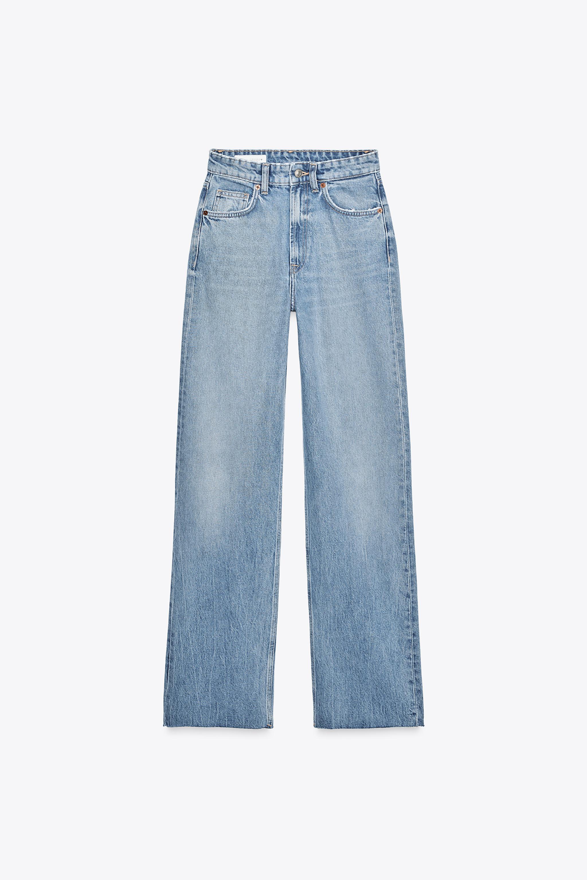 TRF HIGH RISE WIDE LEG JEANS