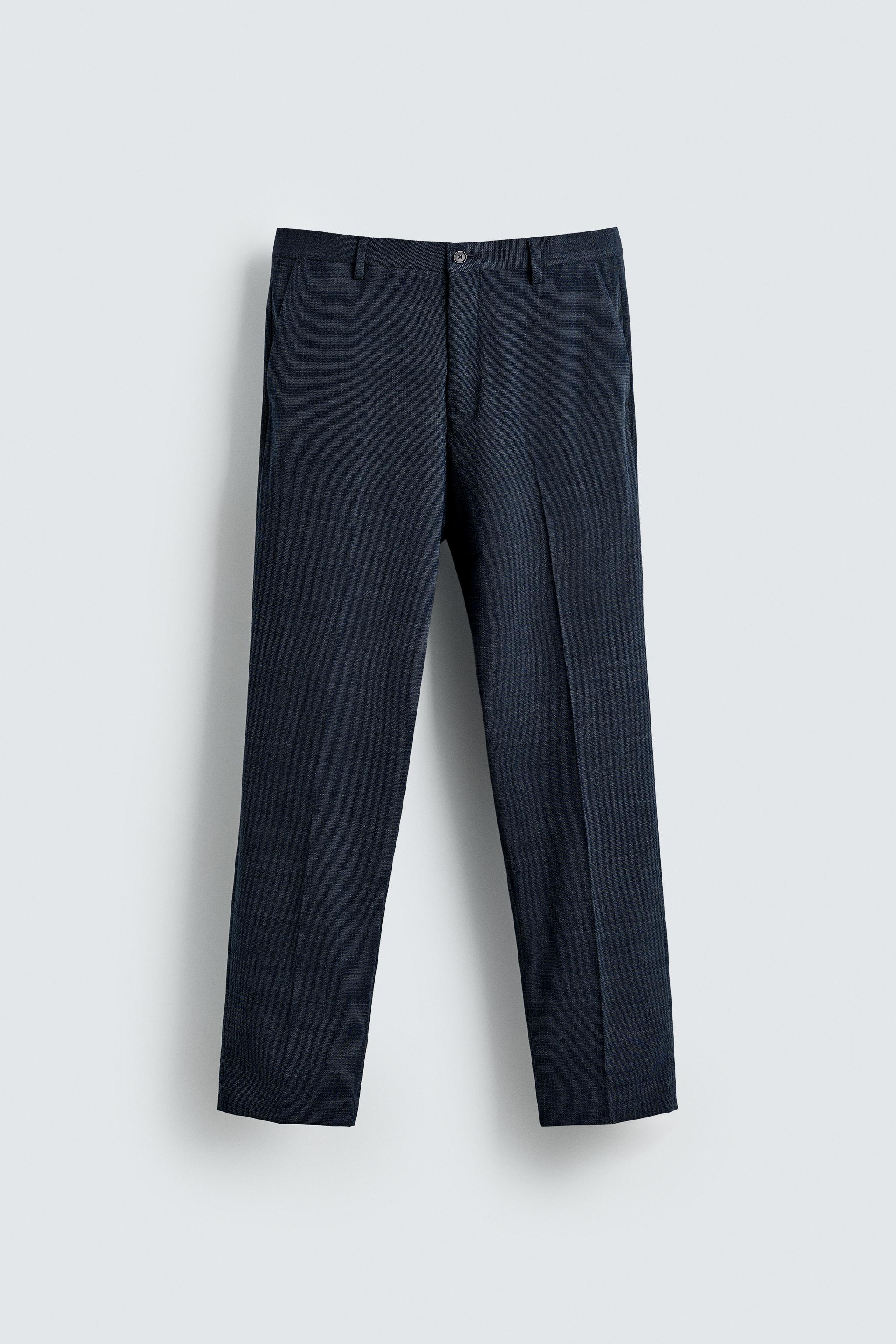 STRUCTURED SUIT PANTS