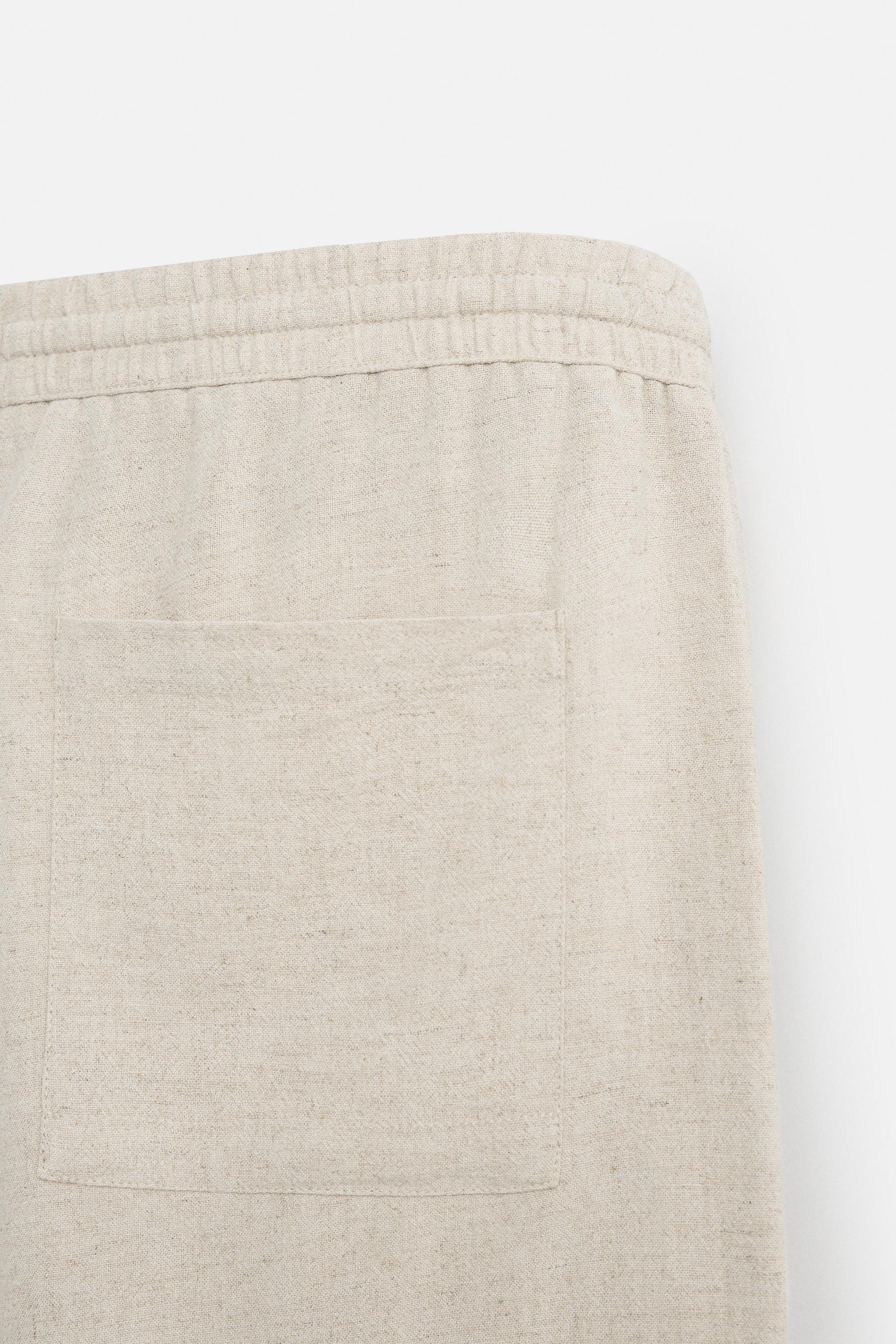 SHORTS WITH LINEN