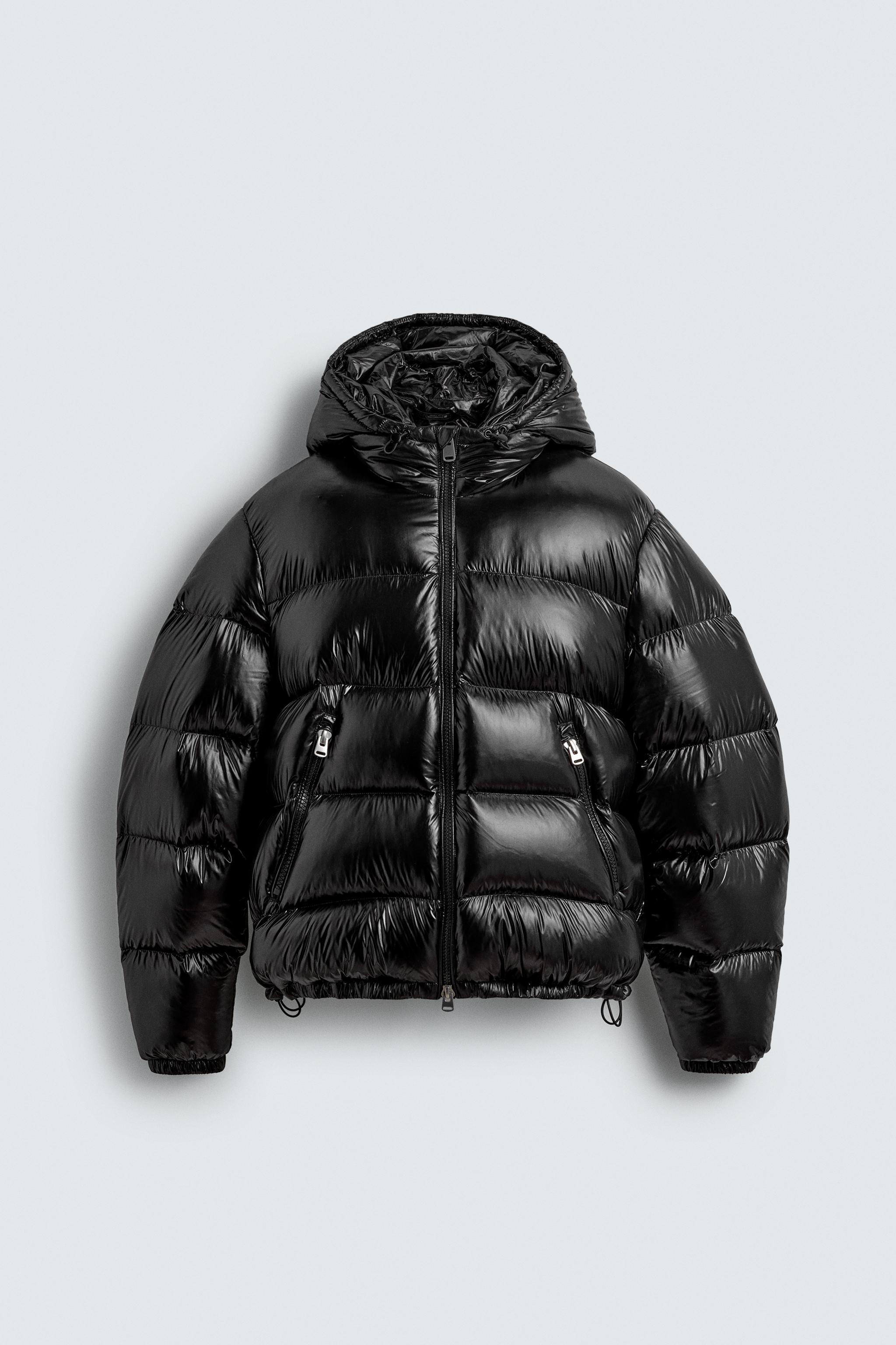 100% FEATHER WATER REPELLENT PUFFER JACKET