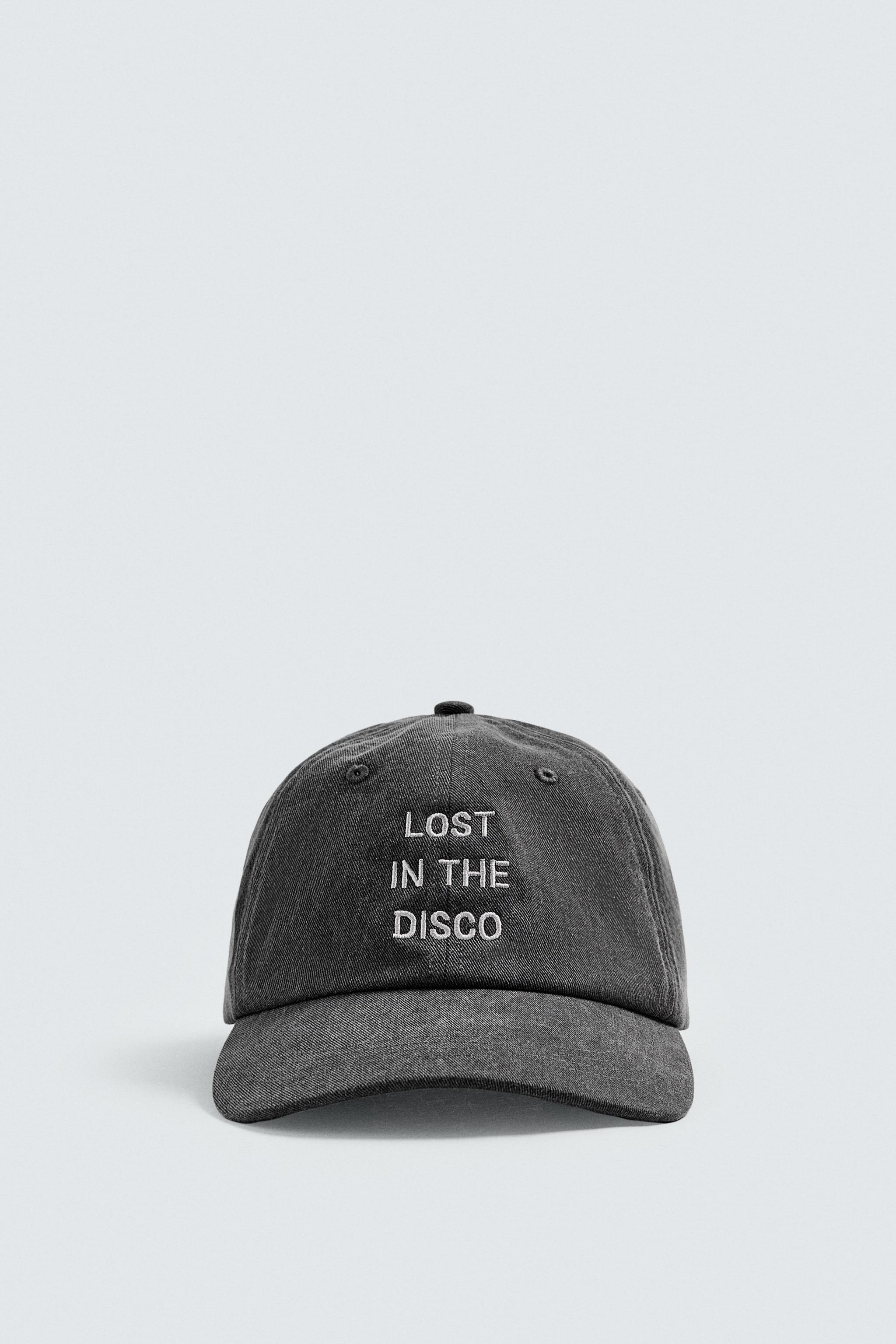 WASHED EMBROIDERY CAP