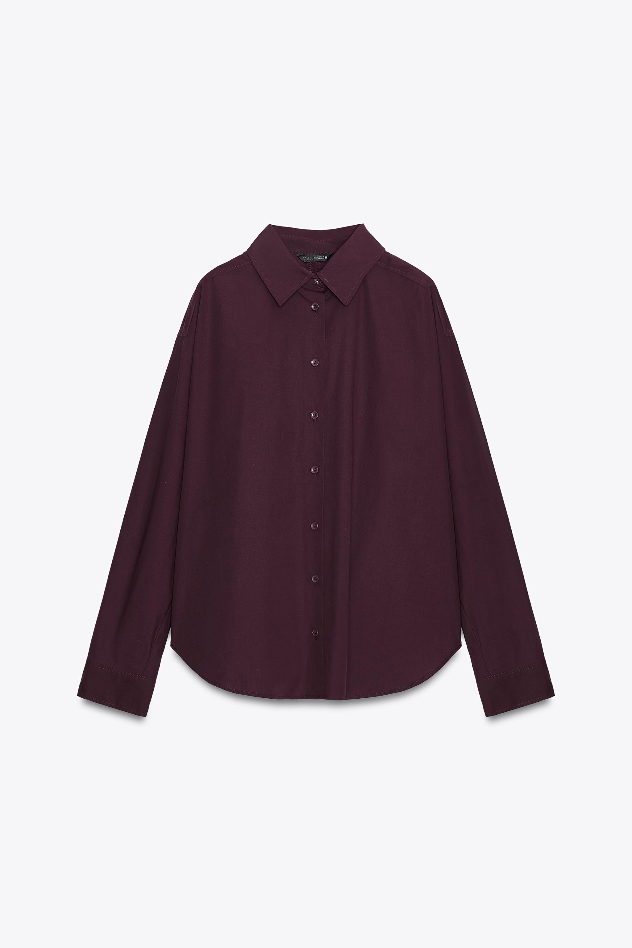 OVERSIZED POPLIN SHIRT