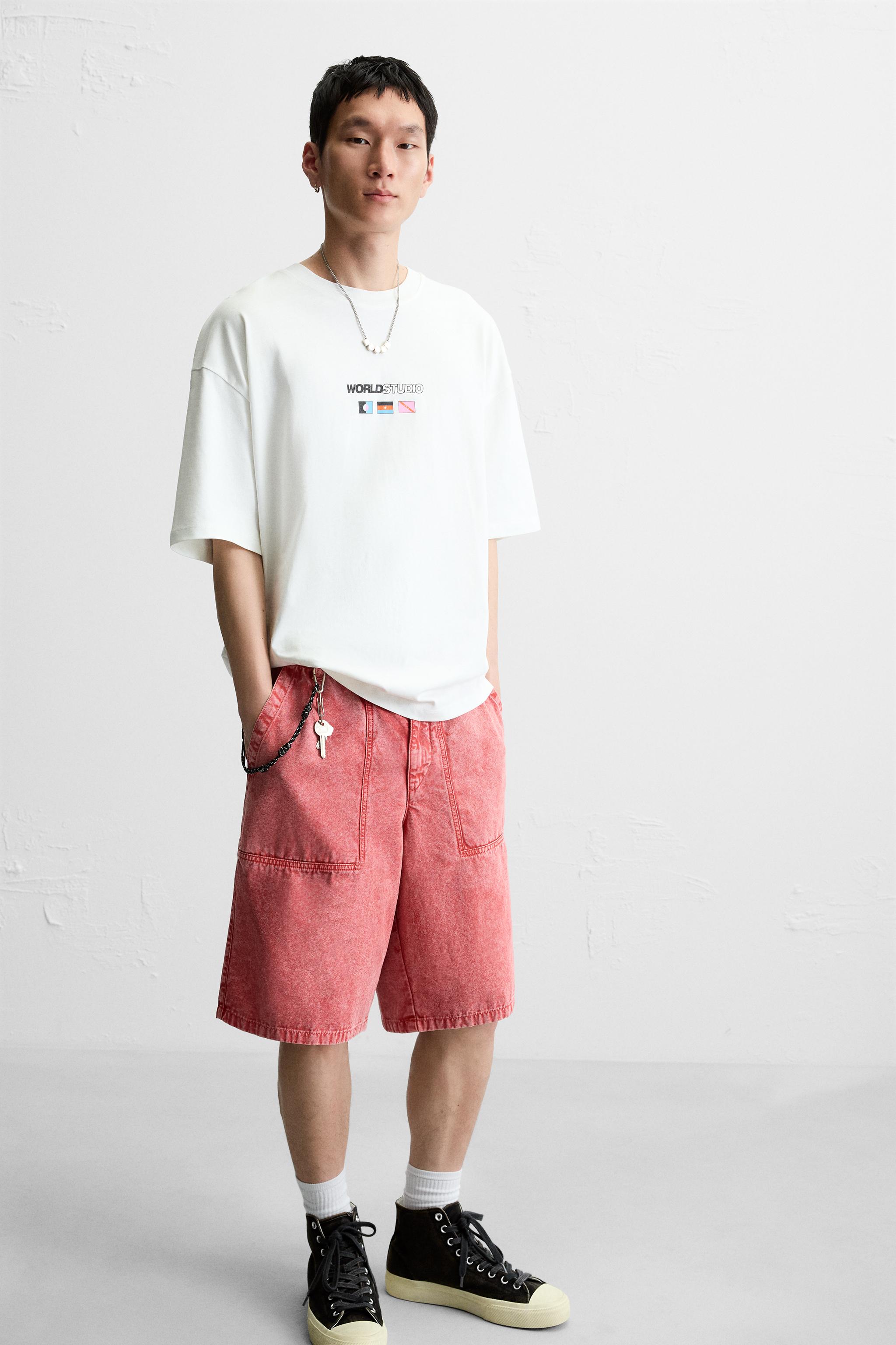 FLAGS PRINTED T-SHIRT