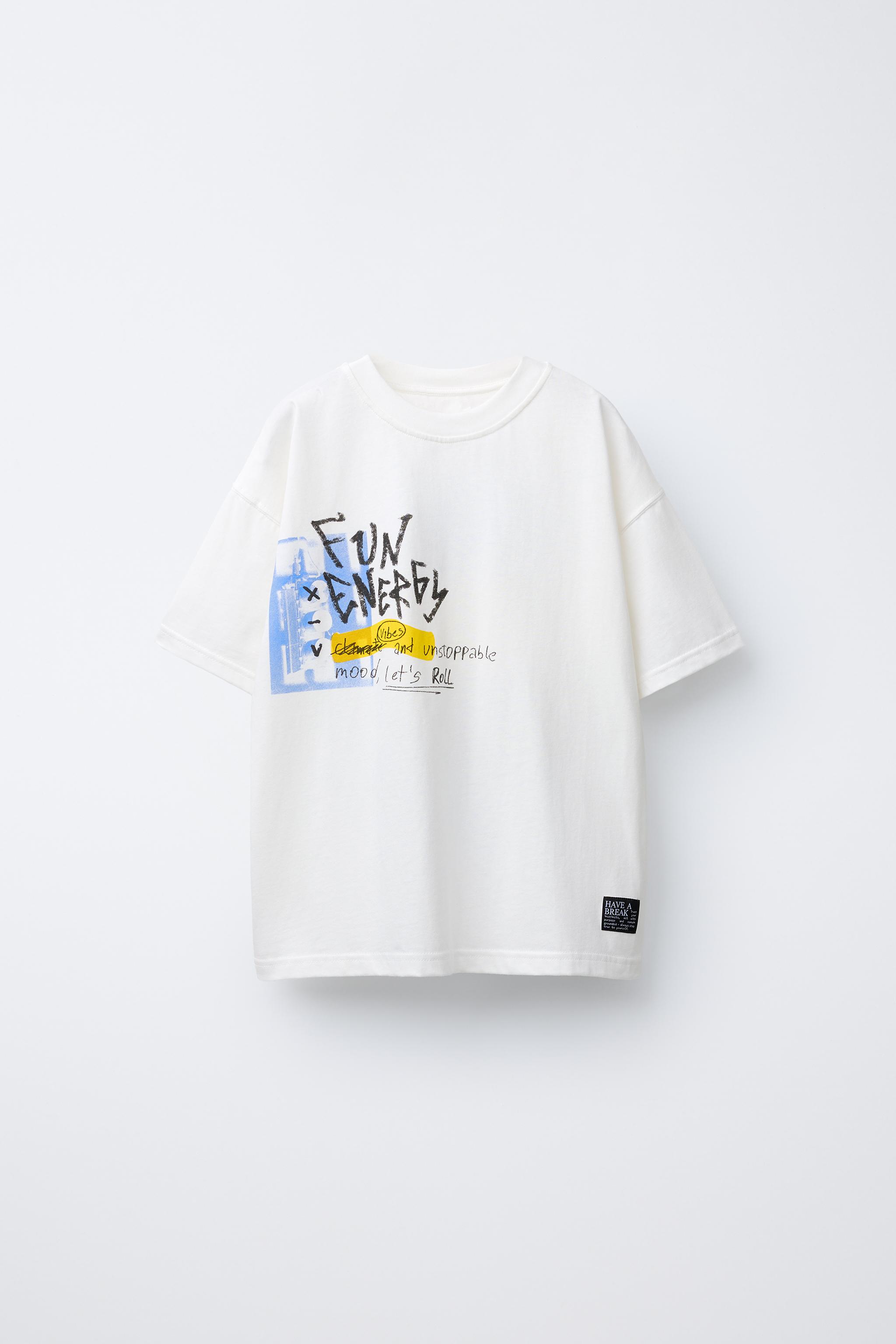 GRAFFITI PRINT T-SHIRT