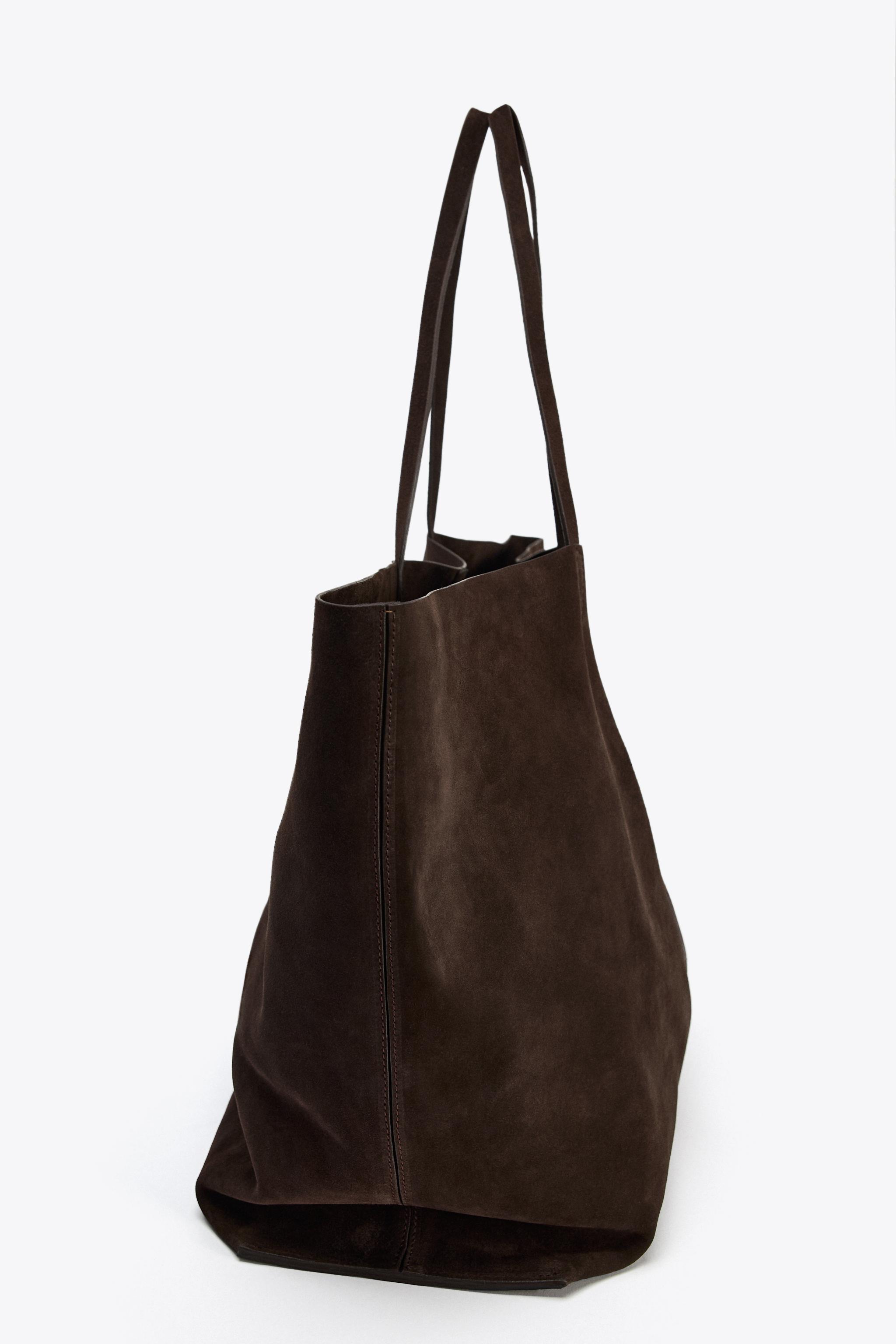 MAXI SUEDE SHOPPER