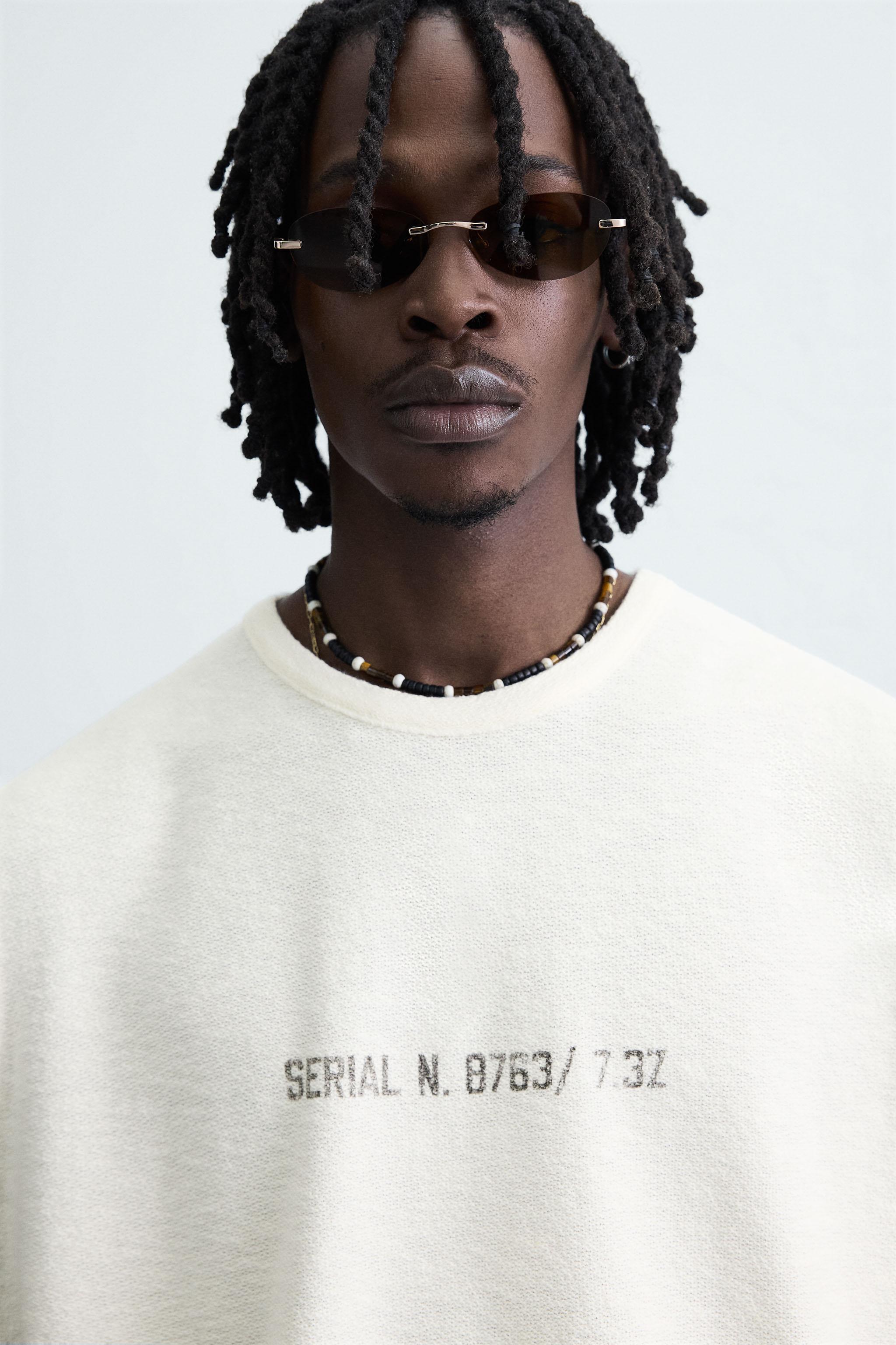 WASHED PRINT KNIT TANK TOP