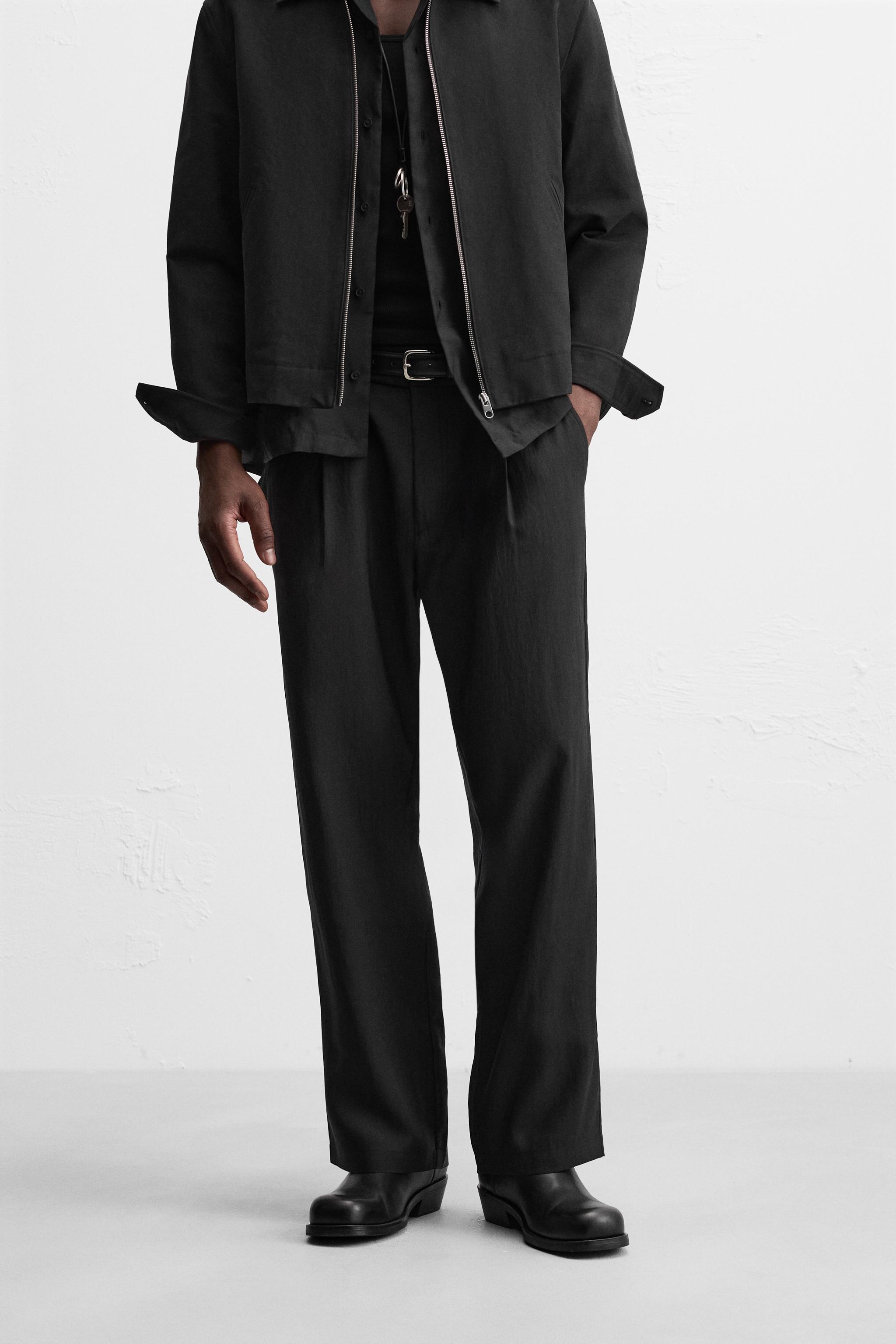 RELAXED FIT FLOWY PANTS