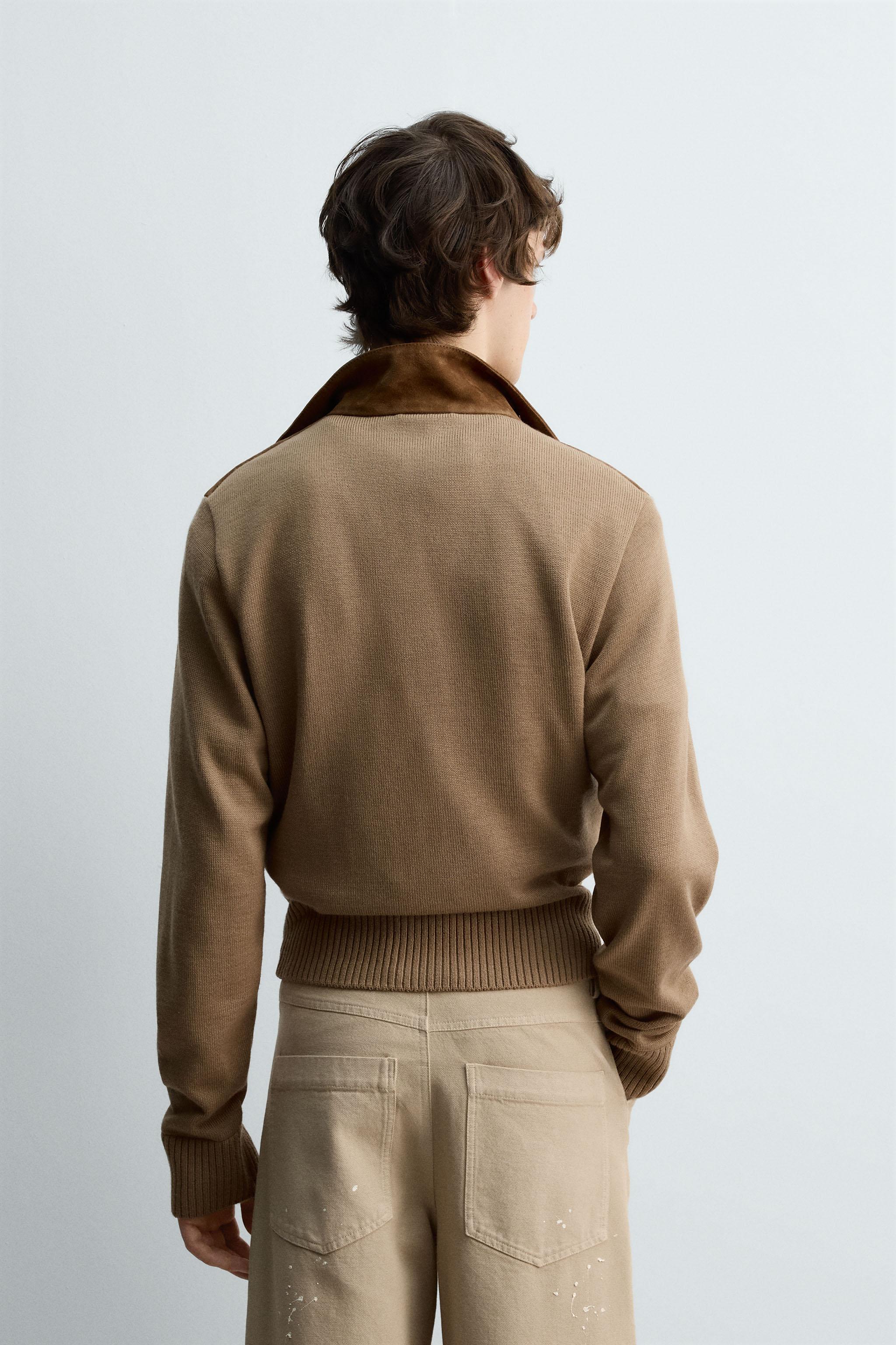 LEATHER COMBINATION JACKET LIMITED EDITION