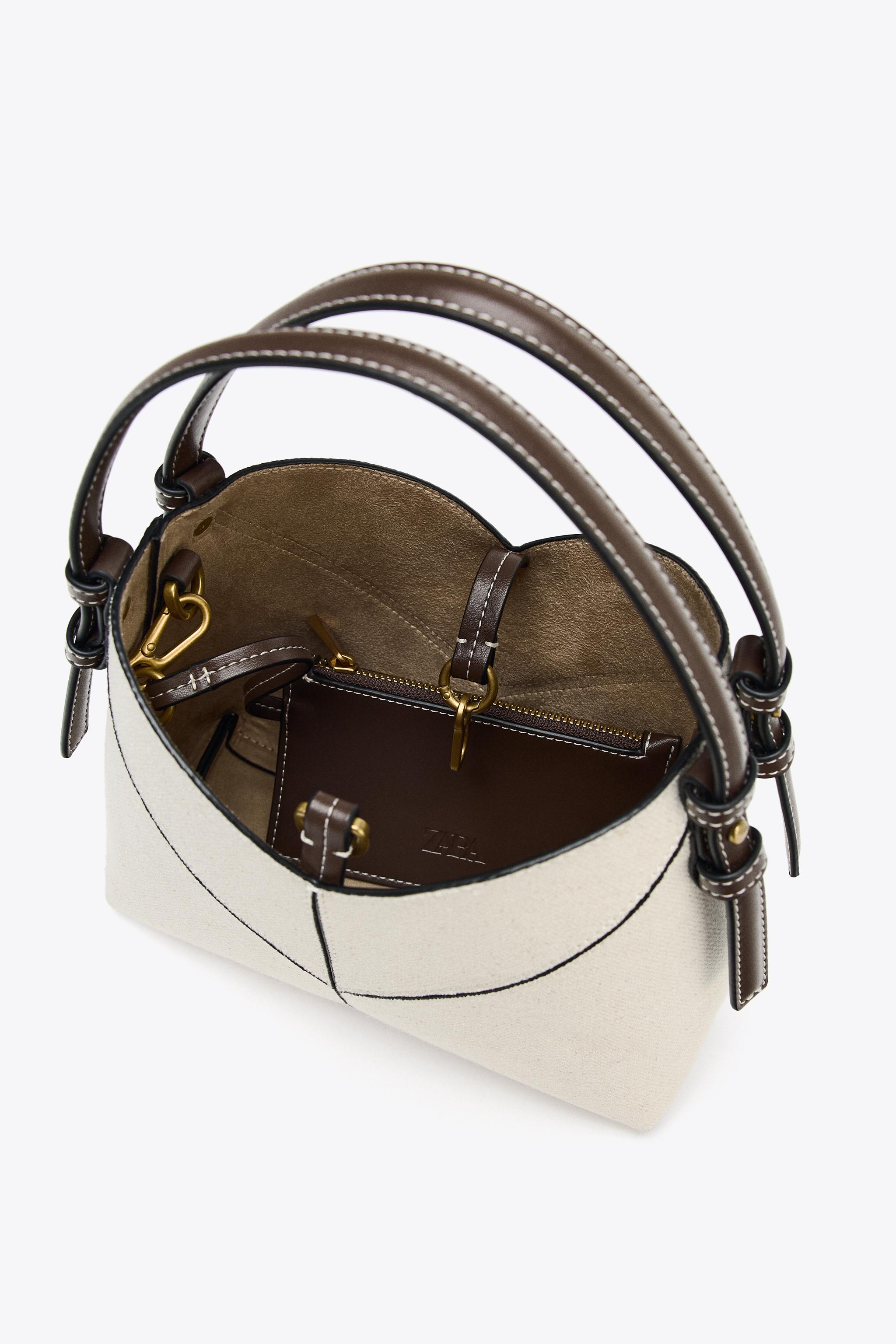 CONTRAST CANVAS MINI SHOPPER