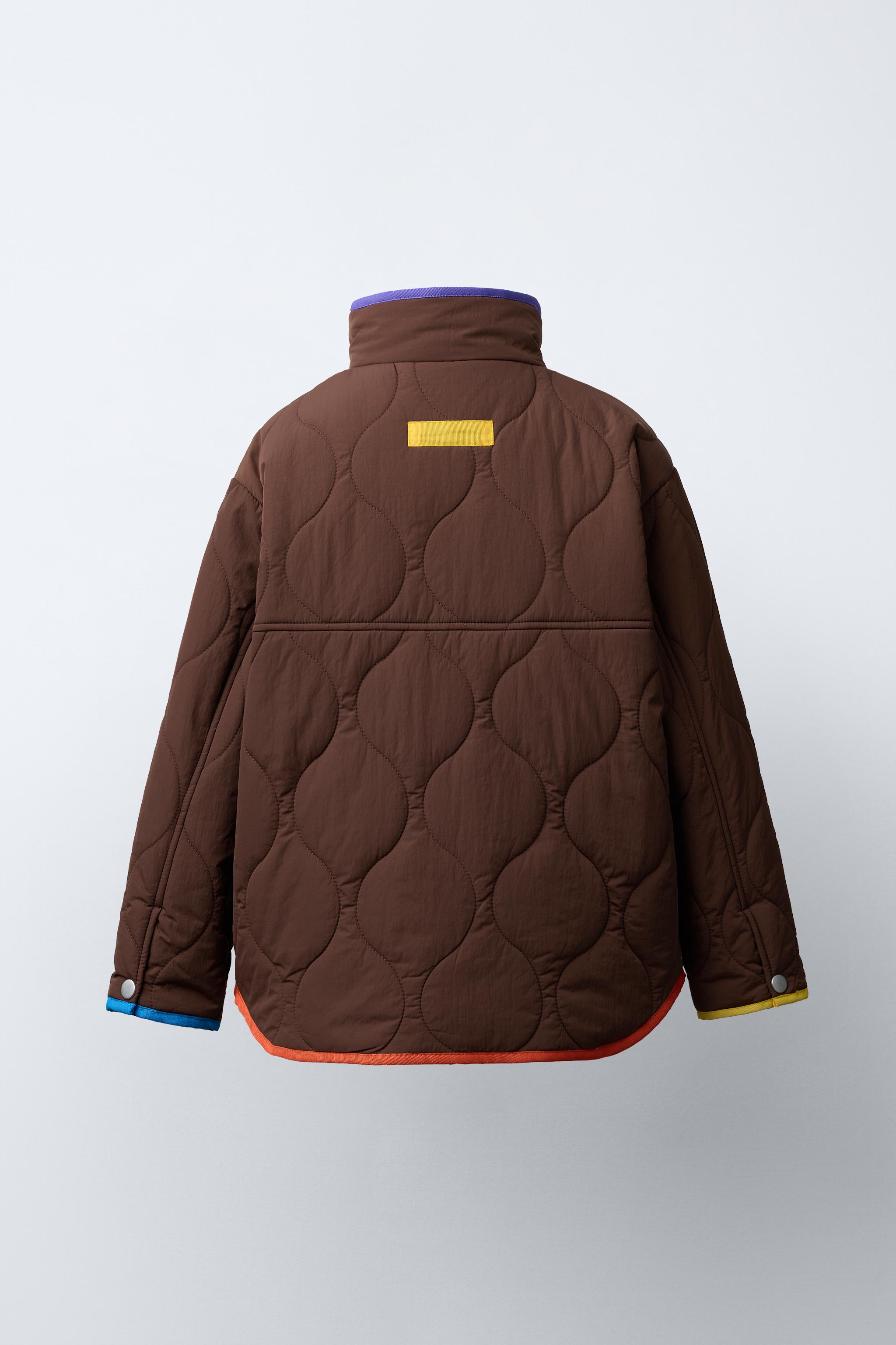 CONTRASTING DETAILS JACKET