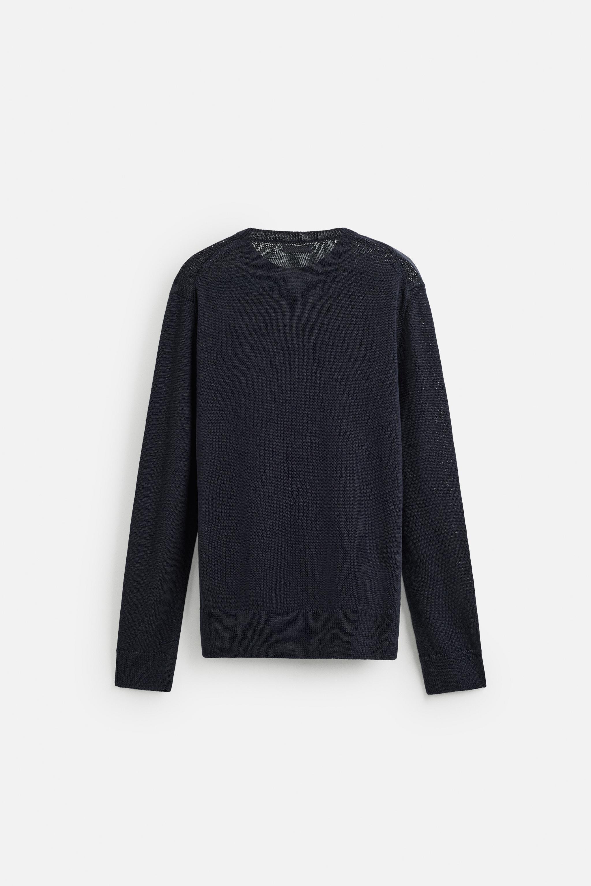 LINEN - COTTON SWEATER