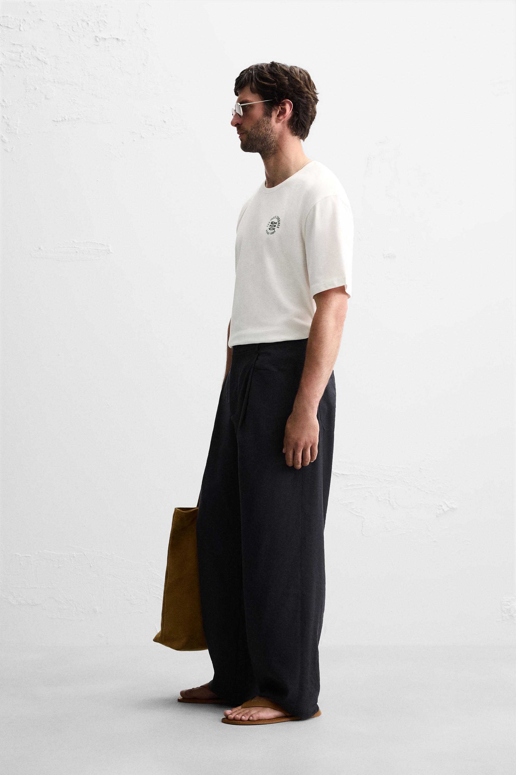 COMBINATION EMBROIDERY T-SHIRT